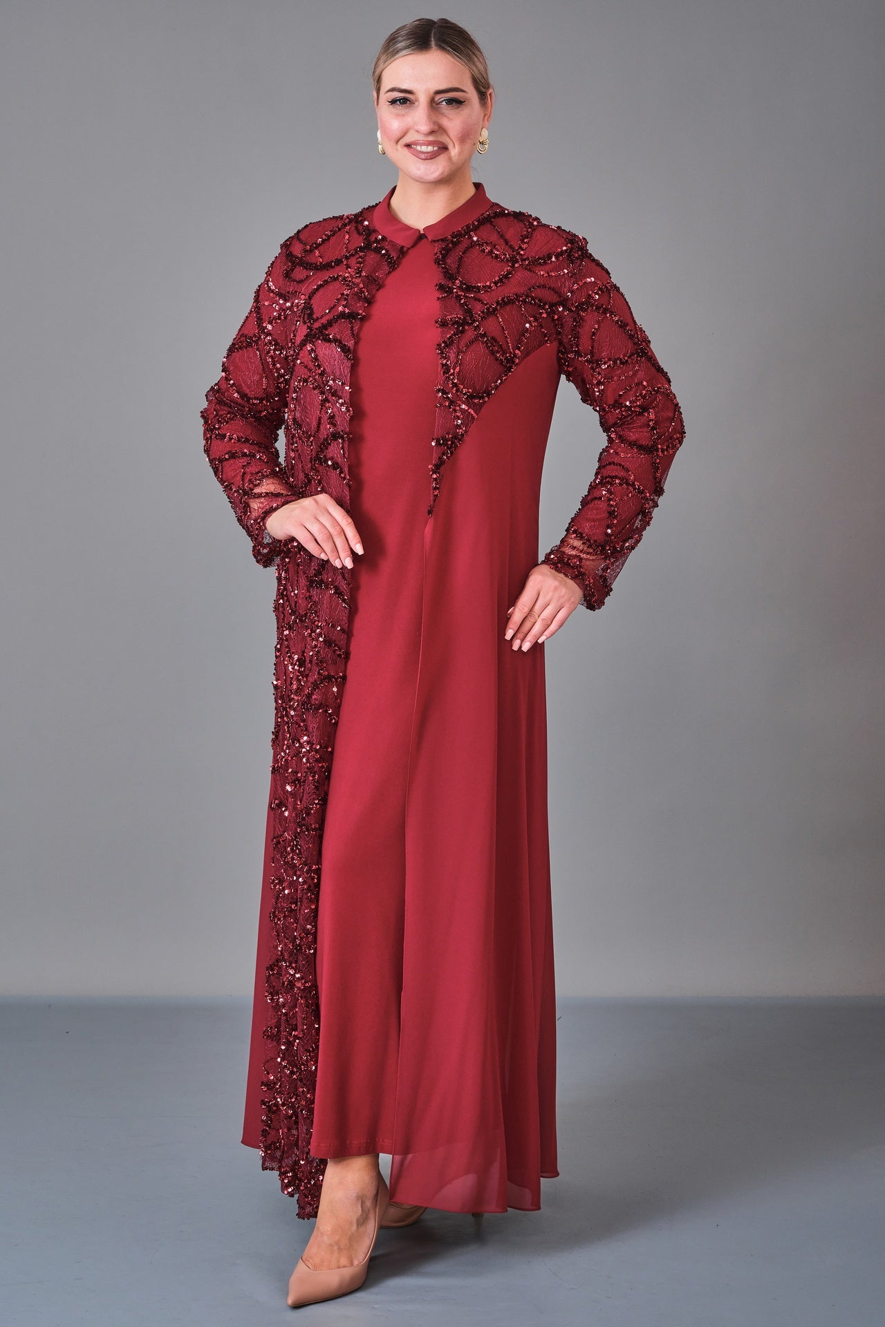 Soley - Plus Size Dress (SLY27K6200) - 8690200230028