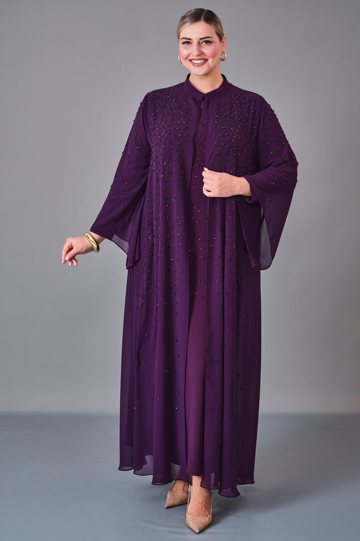 Soley - Plus Size Dress (SLY27K6164) - 8690200230073