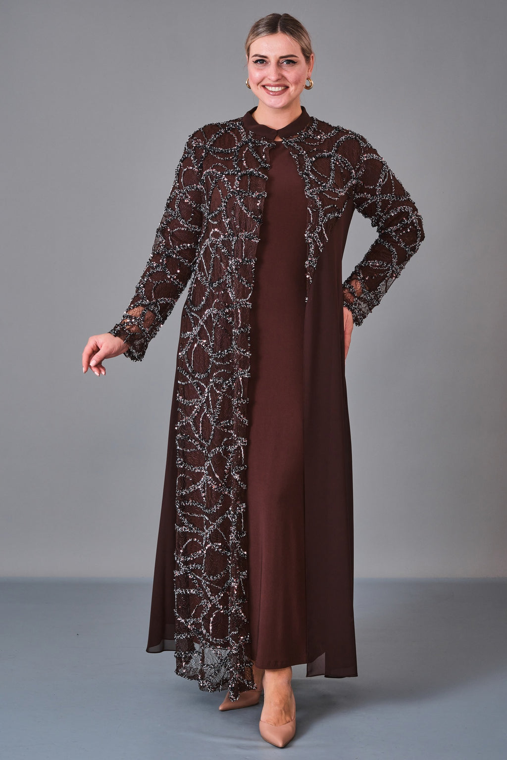 Soley - Plus Size Dress (SLY27K6200) - 8690200230080