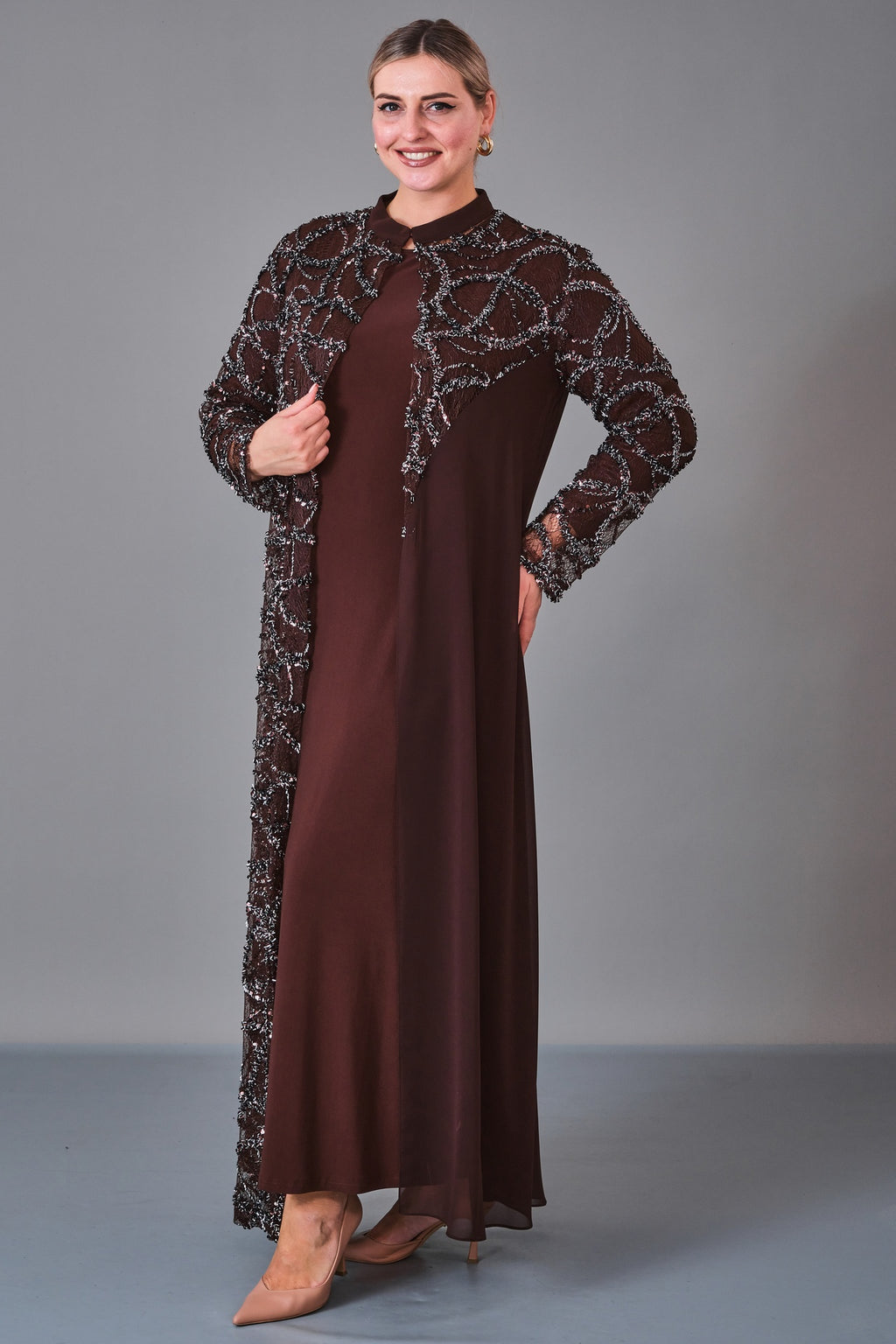 Soley - Plus Size Dress (SLY27K6200) - 8690200230080
