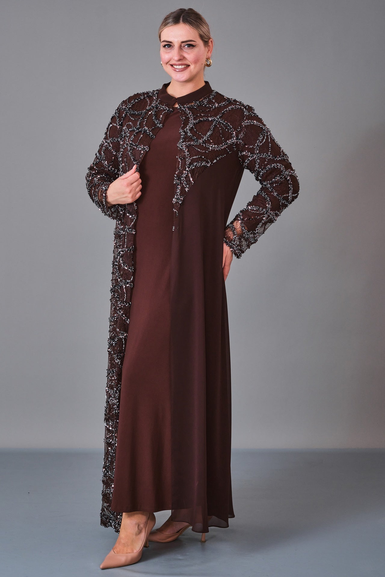 Soley - Plus Size Dress (SLY27K6200) - 8690200230080