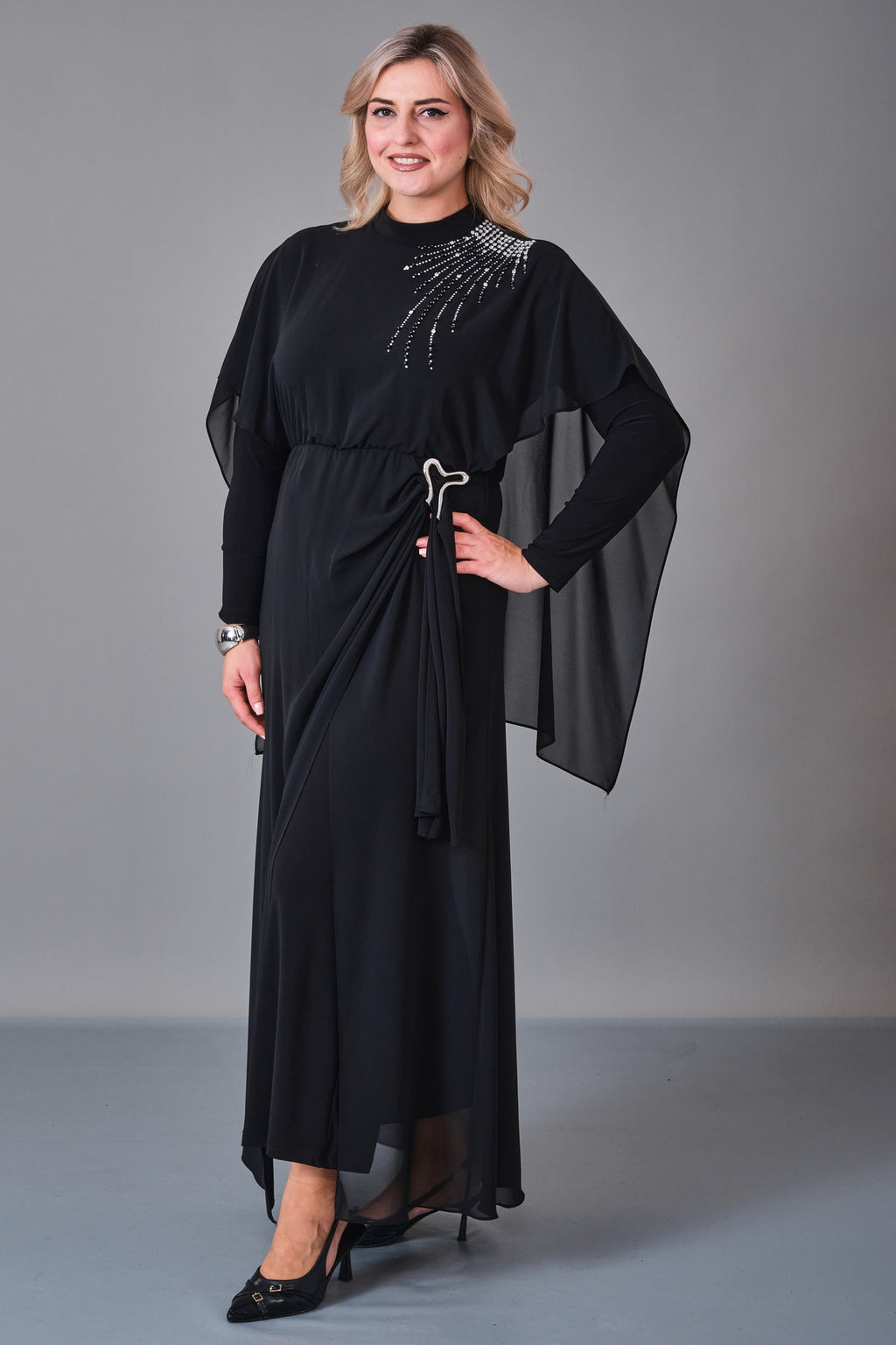 Soley - Plus Size Overalls (SLY27K6204) - 8690200230141