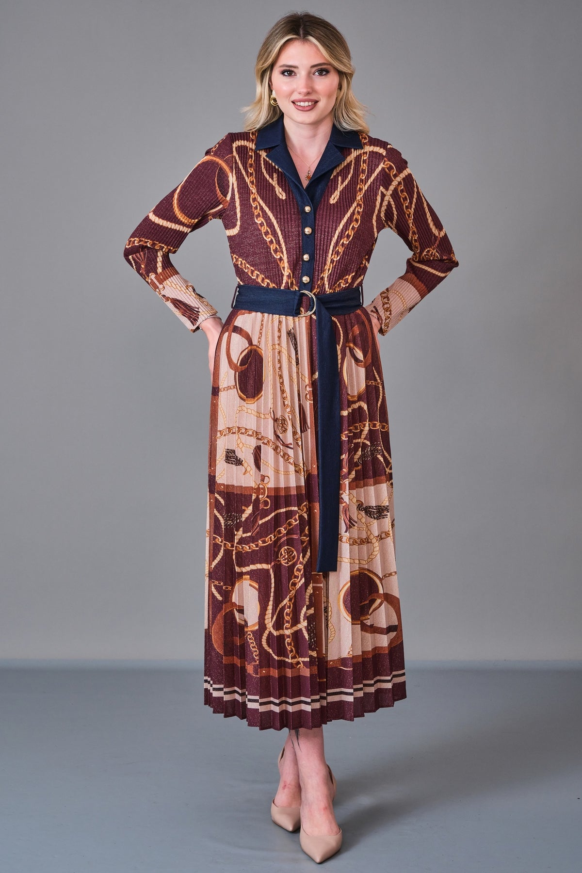 Myraang - Regular Size Dress (MRG27K05-3143) - 8690200230387