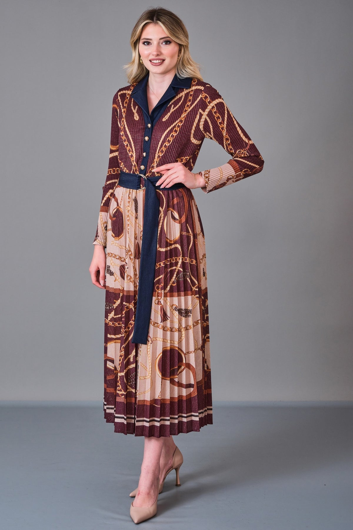 Myraang - Regular Size Dress (MRG27K05-3143) - 8690200230387