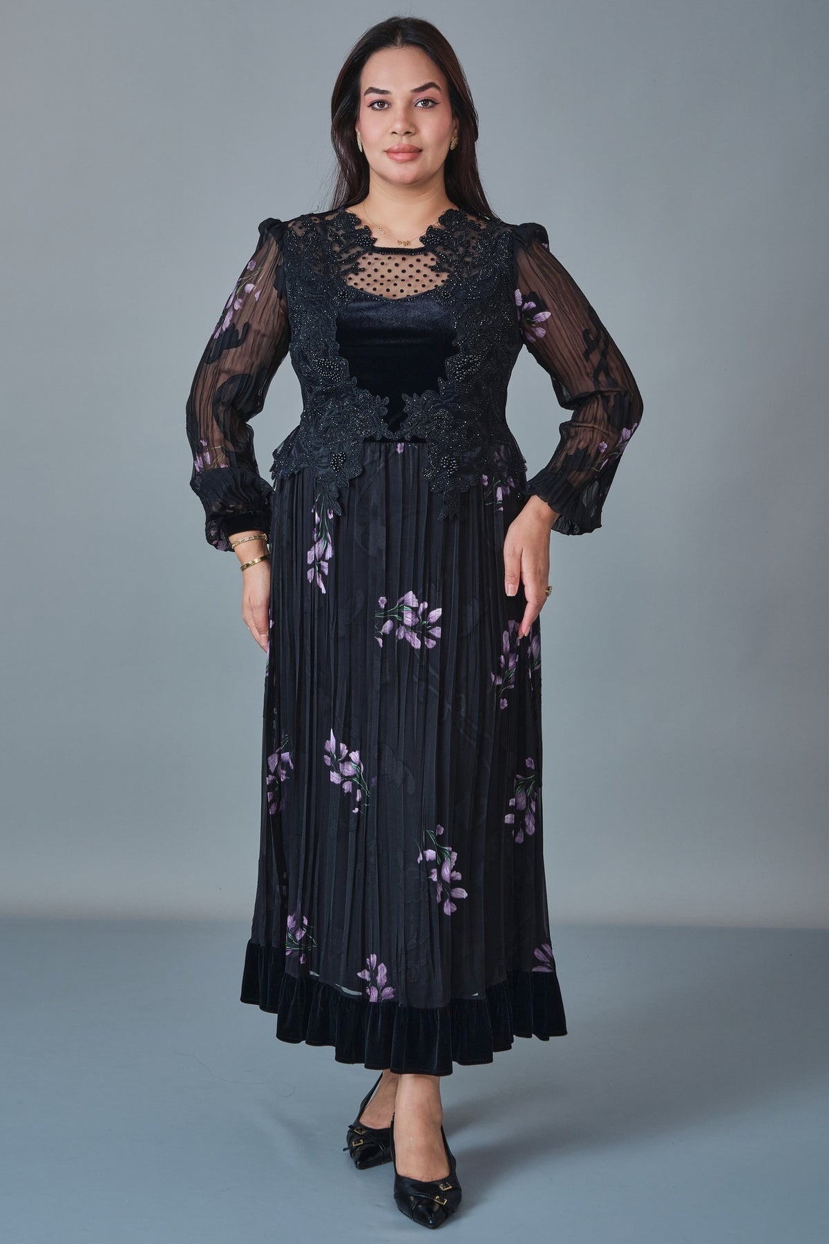 Quizas - Plus Size Dress (QUZ27K1439)