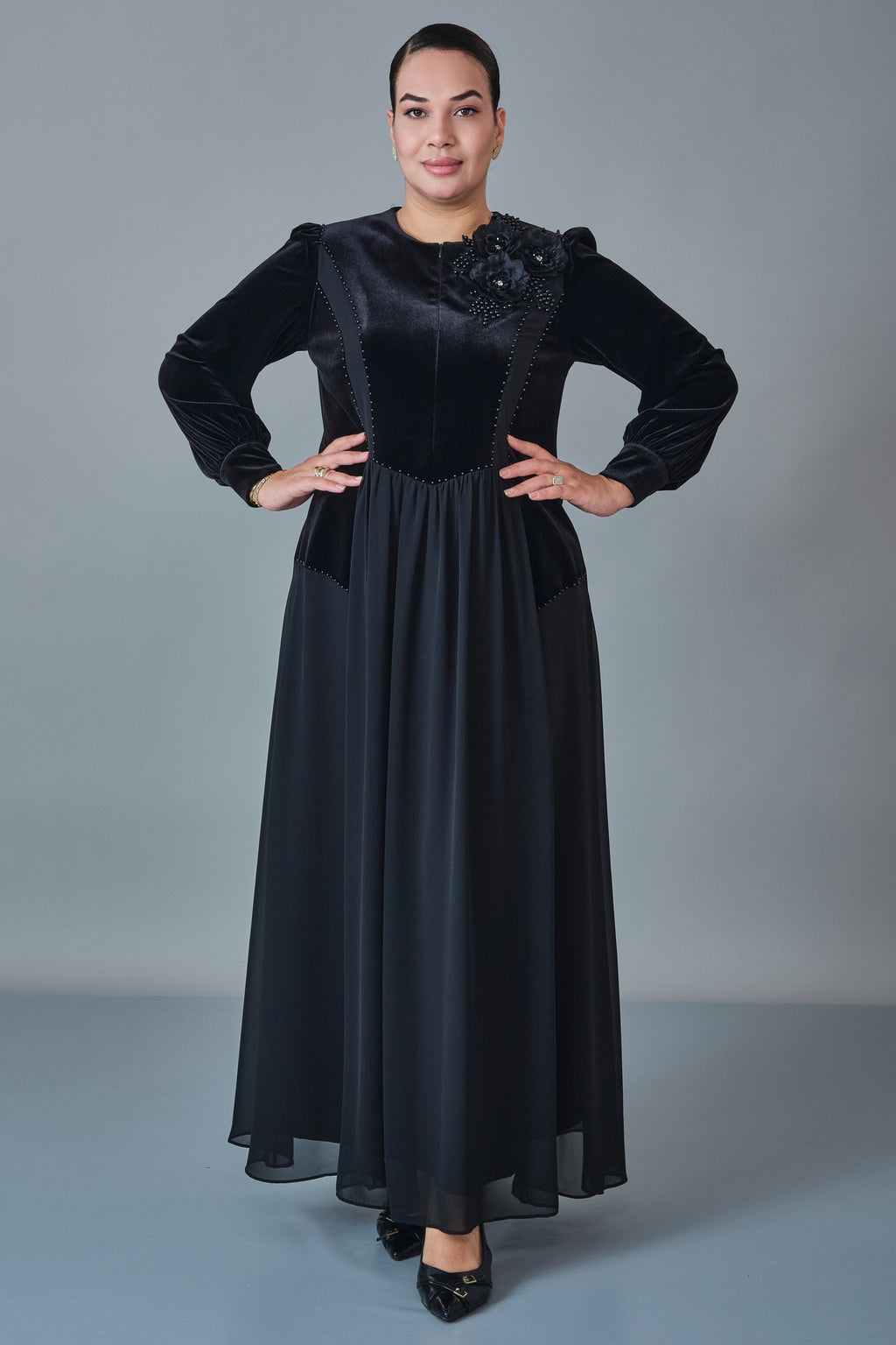 Quizas - Plus Size Dress (QUZ27K1534)