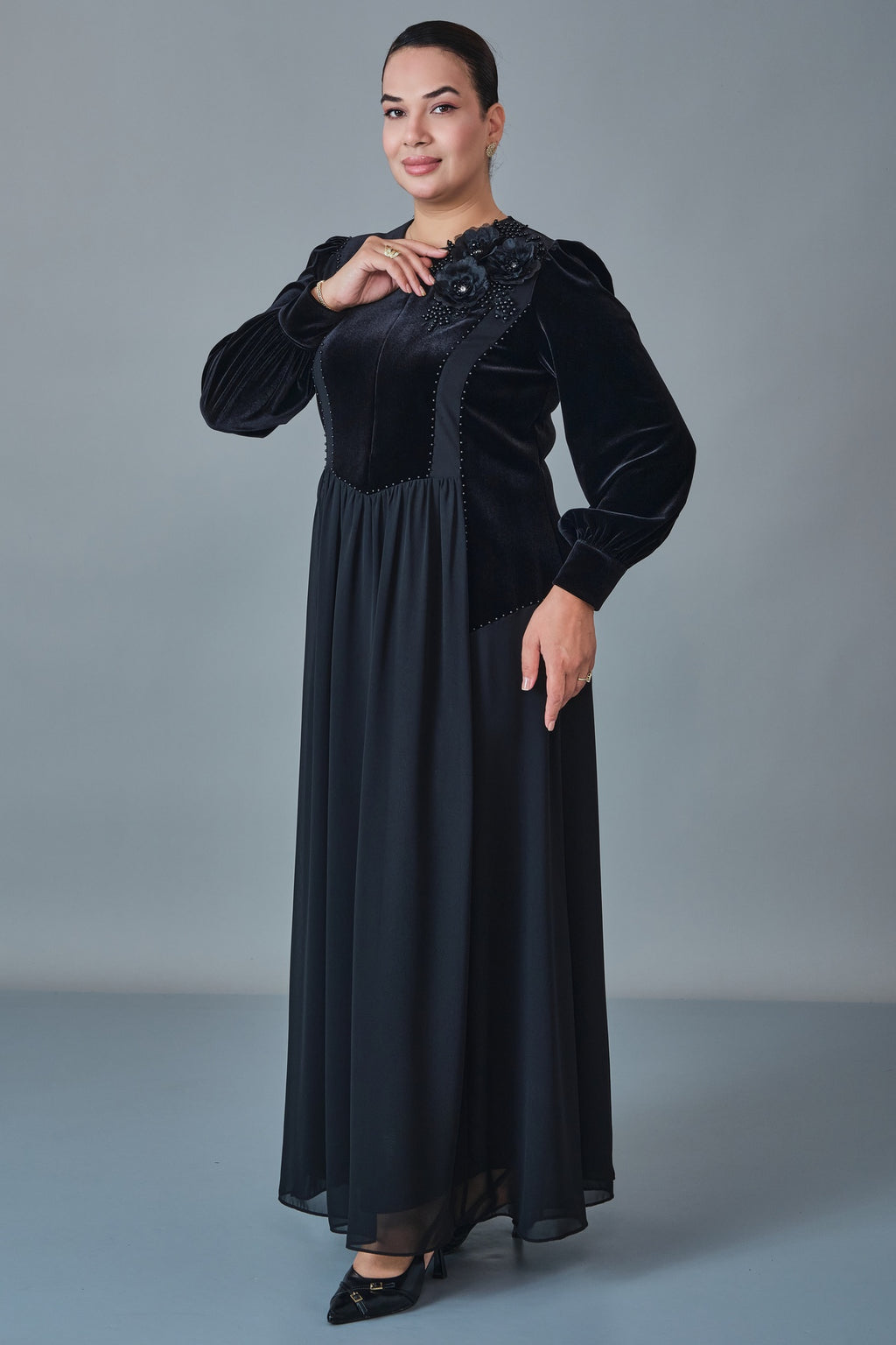 Quizas - Plus Size Dress (QUZ27K1534)