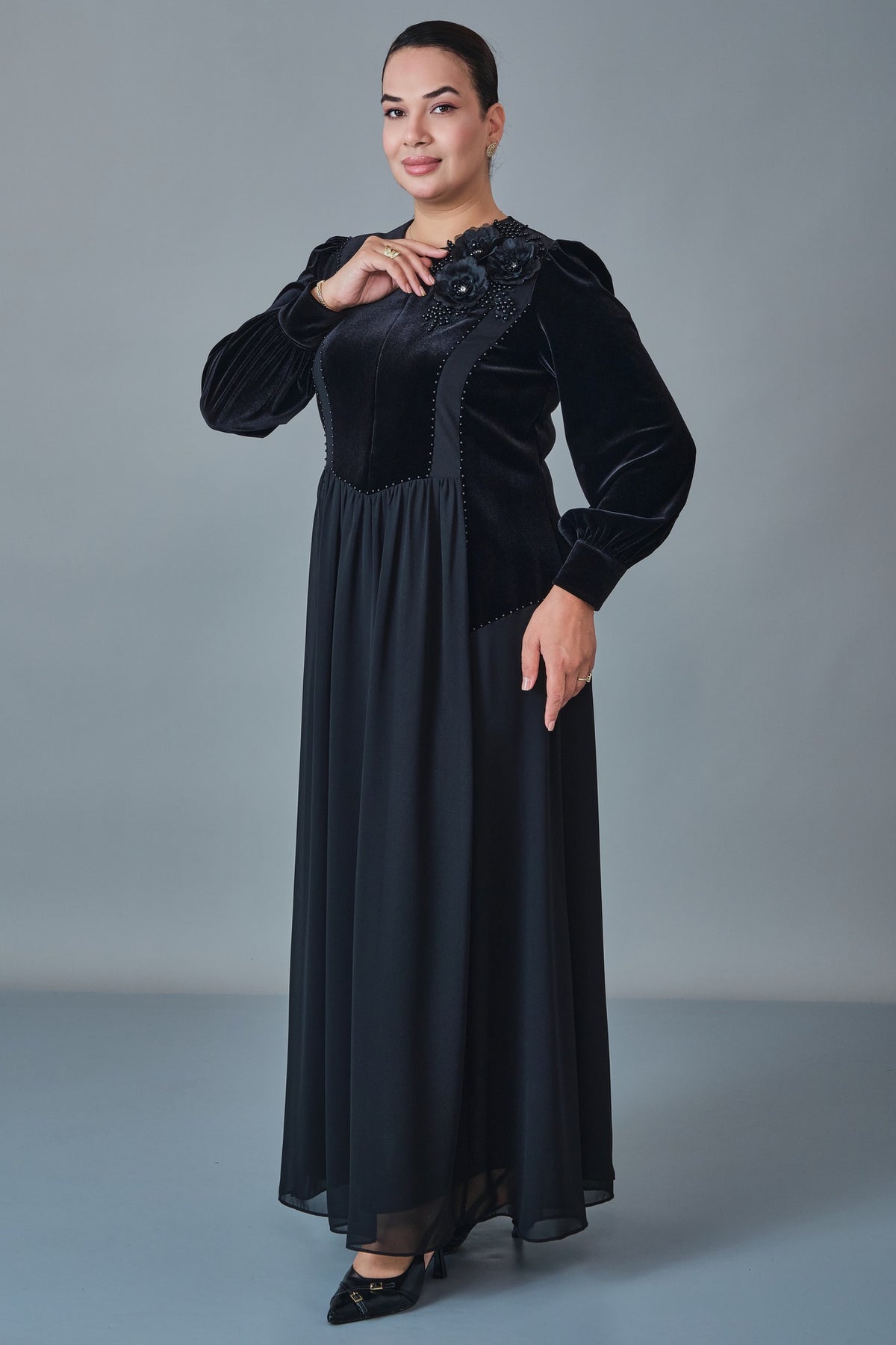 Quizas - Plus Size Dress (QUZ27K1534)