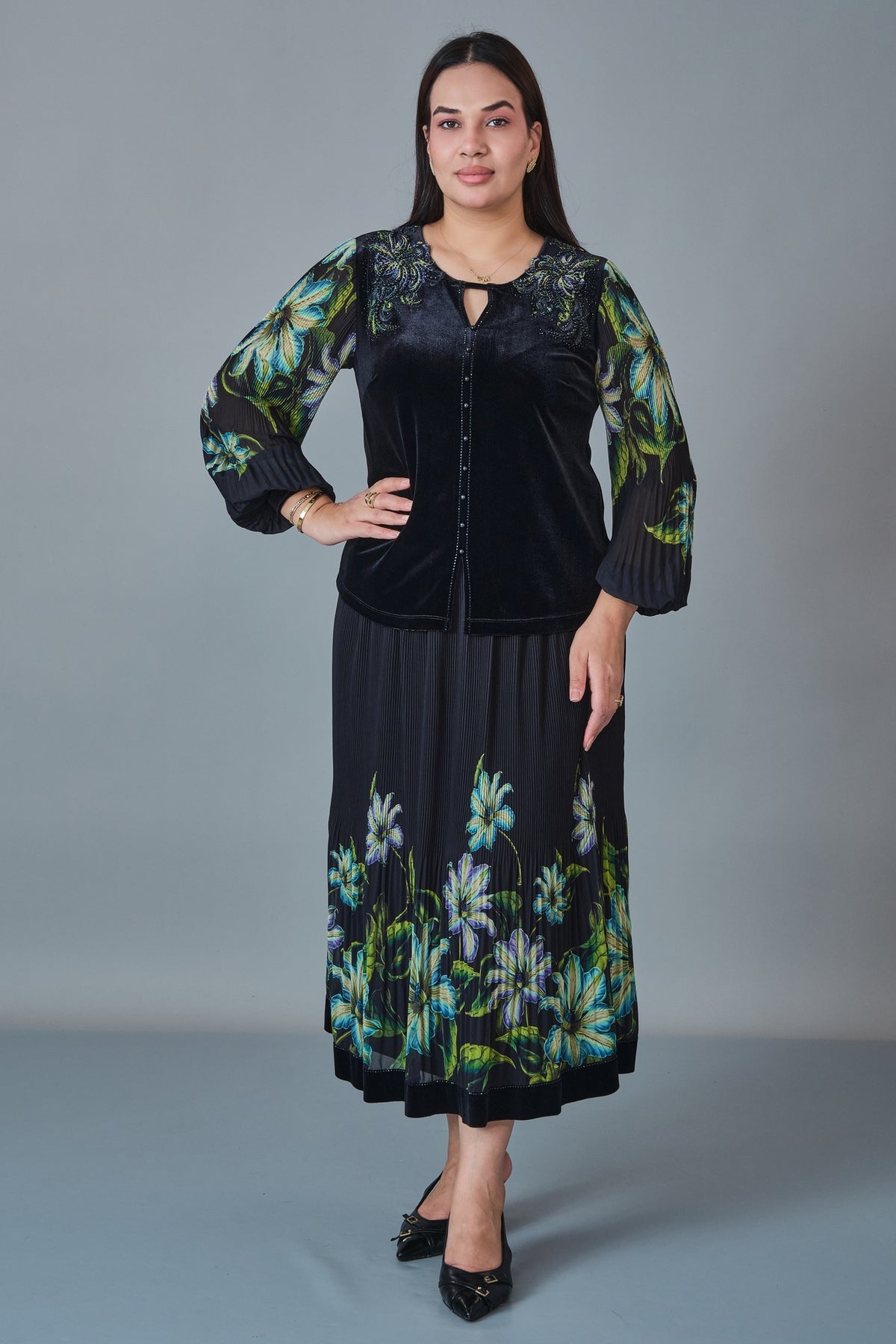 Quizas - Plus Size Suit (QUZ27K6085)