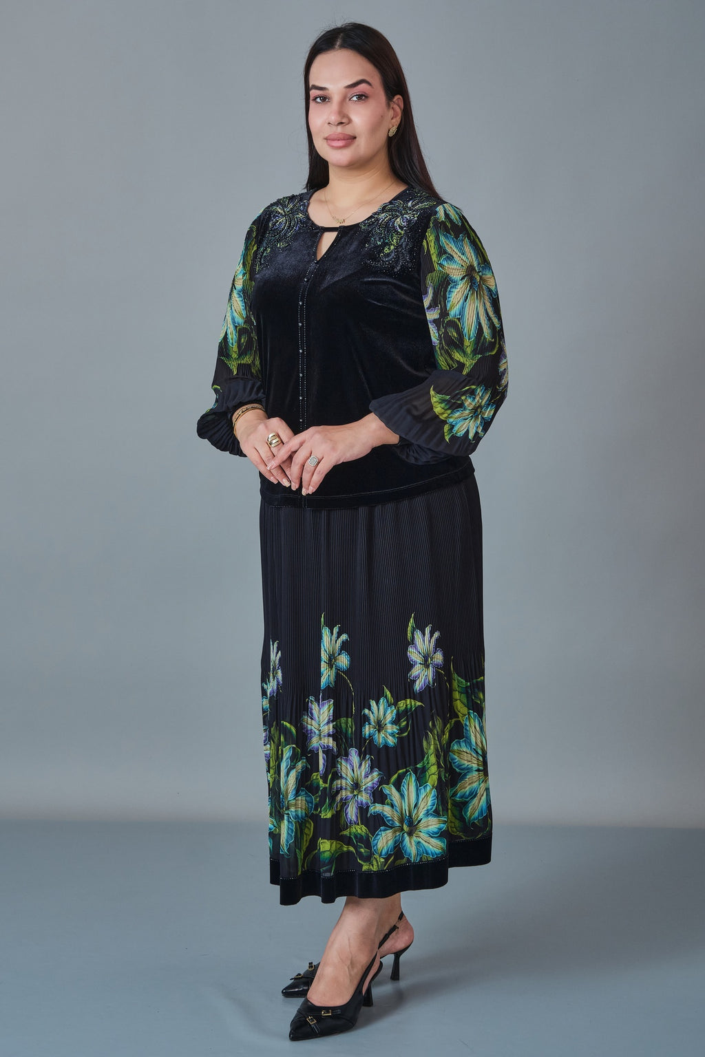 Quizas - Plus Size Suit (QUZ27K6085)