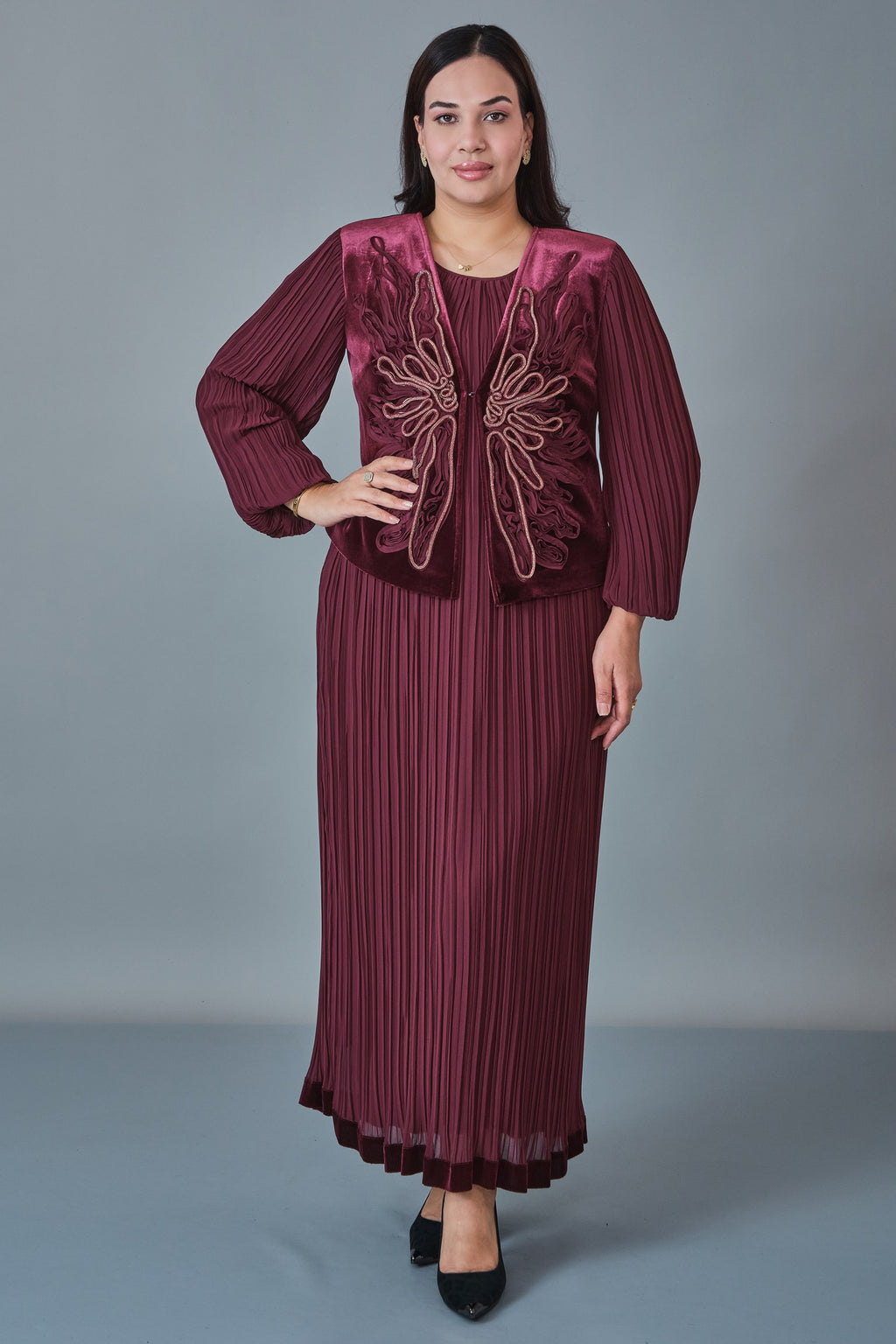 Quizas - Plus Size Suit (QUZ27K6125-U)