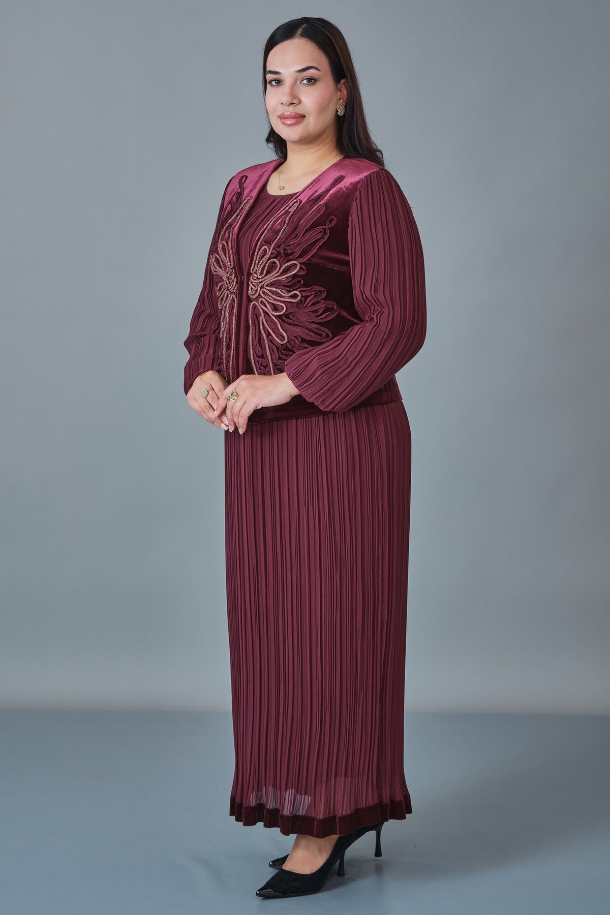 Quizas - Plus Size Suit (QUZ27K6125-U)