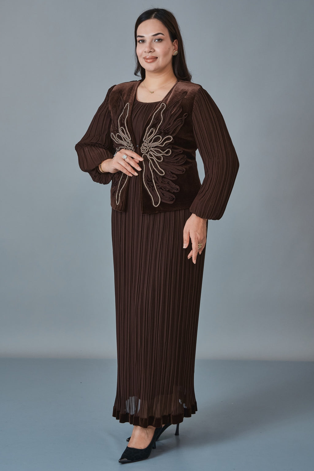 Quizas - Plus Size Suit (QUZ27K6125-U)