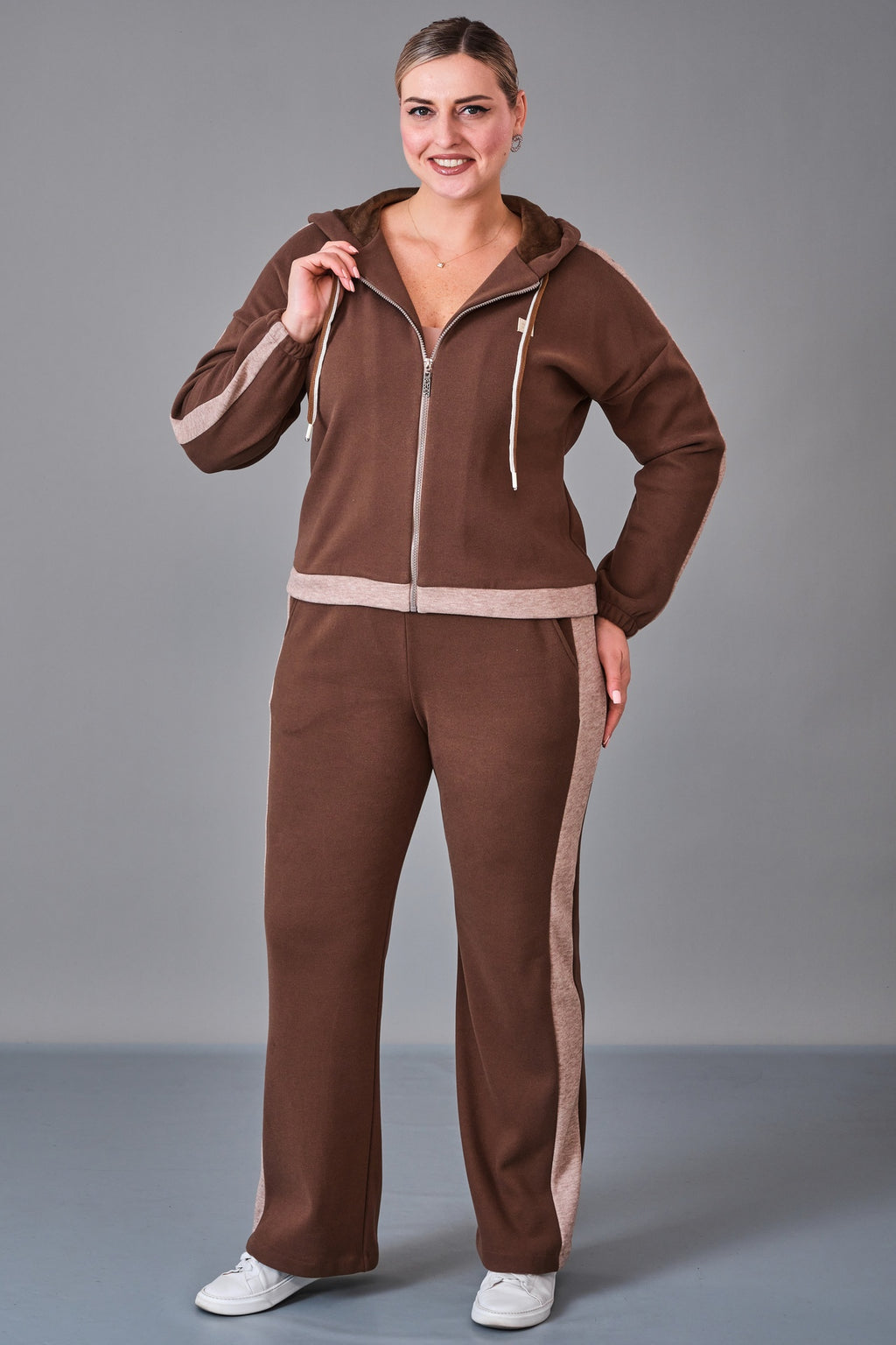 Elitline - Plus Size Suit (ELT27K7-10-4024) - 8690200230752