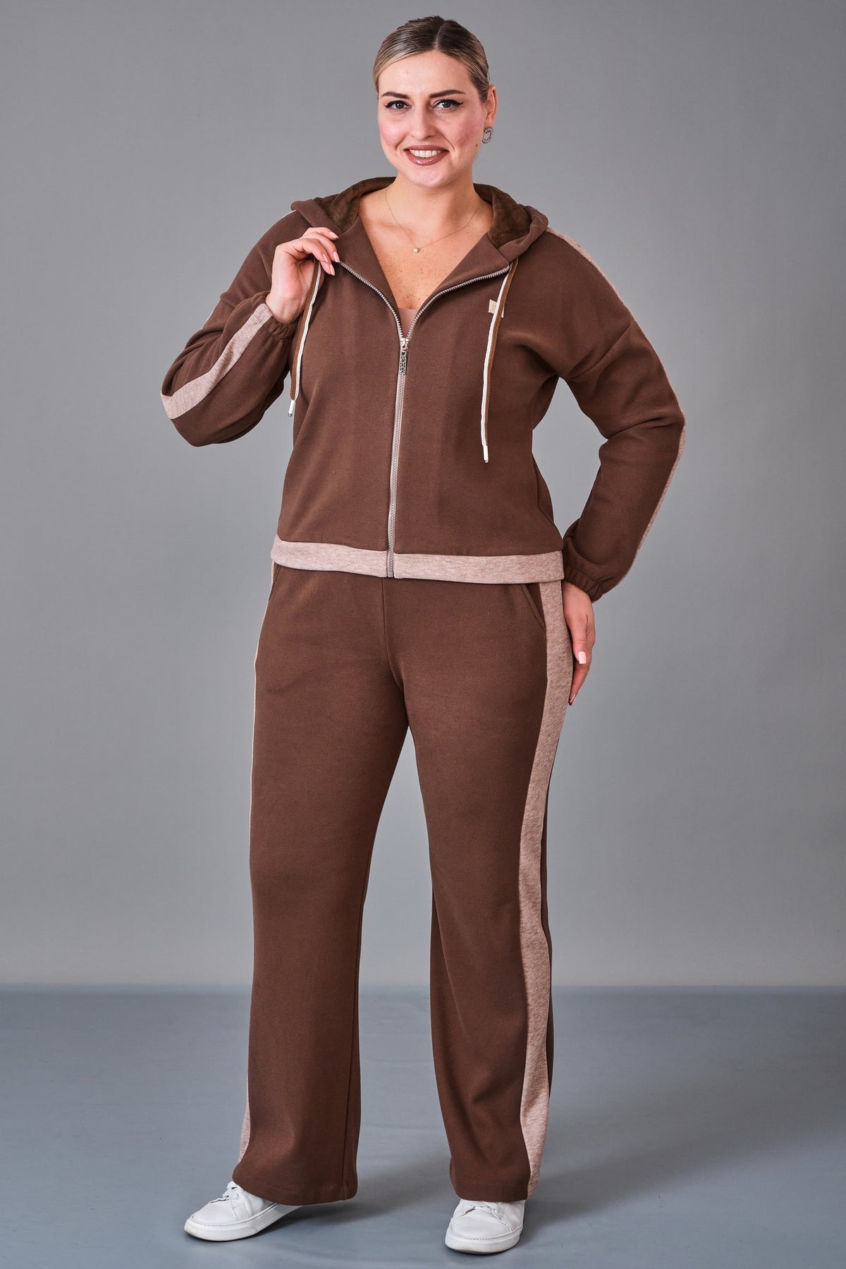 Elitline - Plus Size Suit (ELT27K7-10-4024) - 8690200230752