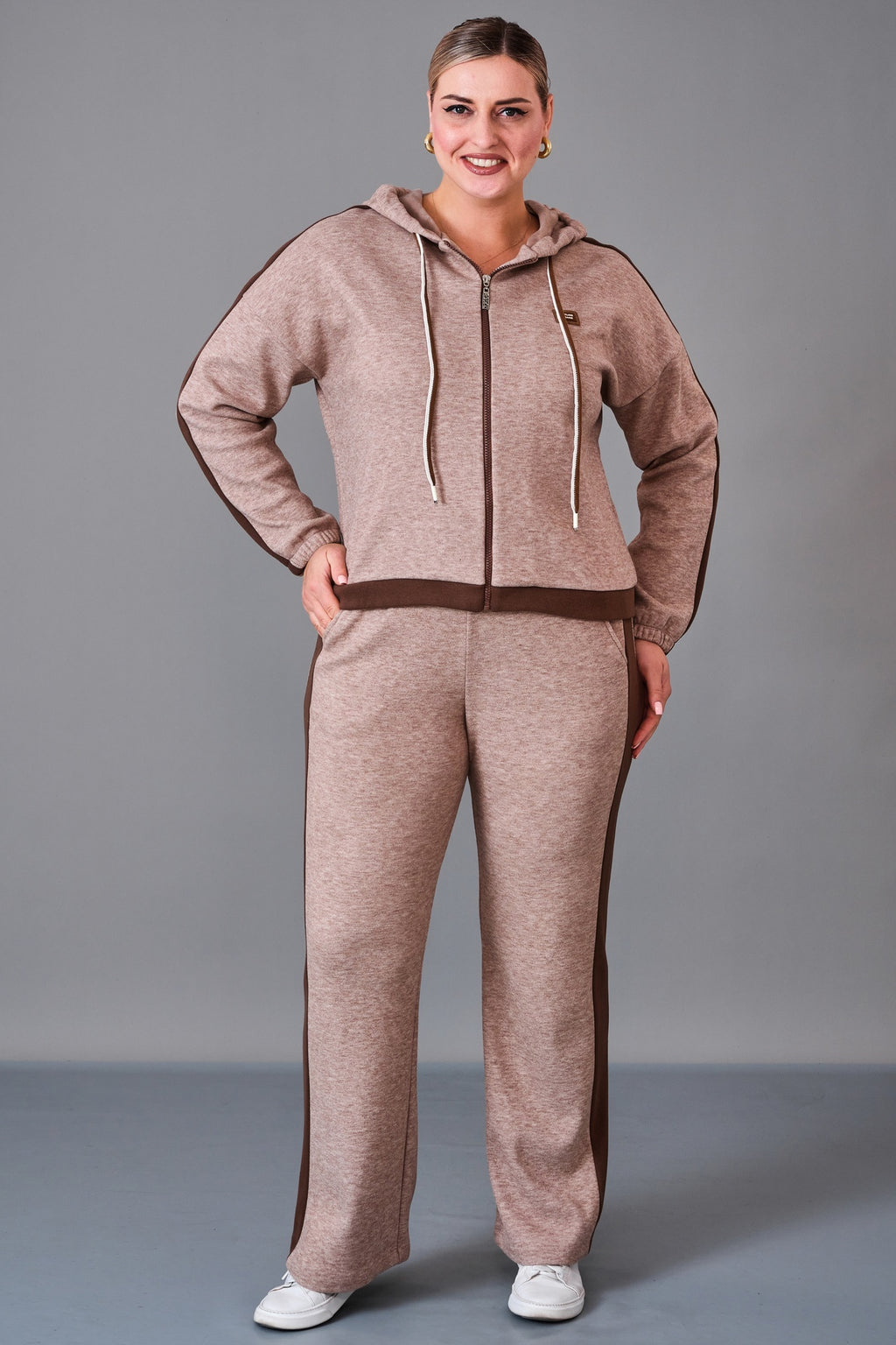 Elitline - Plus Size Suit (ELT27K7-10-4024) - 8690200230769