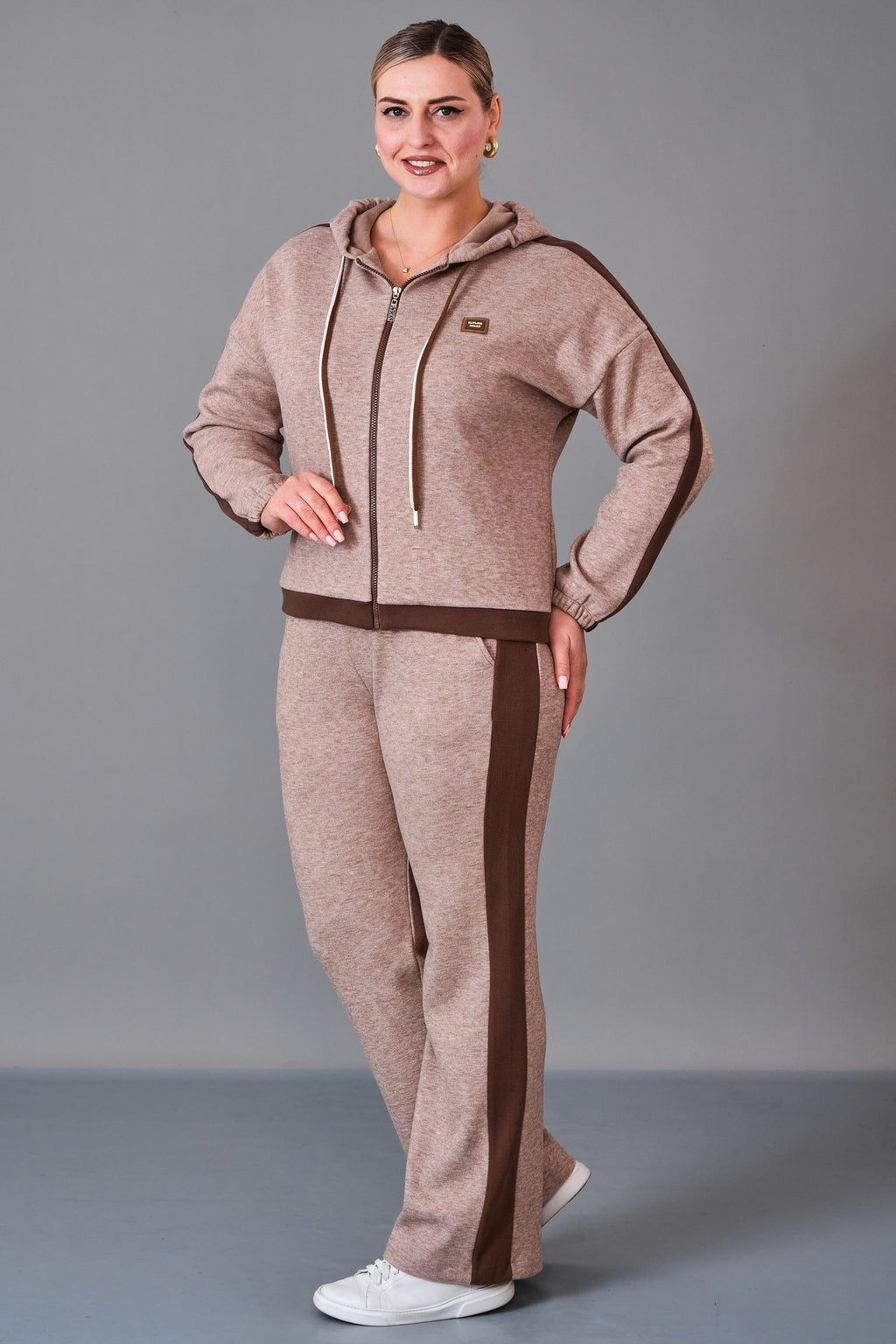 Elitline - Plus Size Suit (ELT27K7-10-4024) - 8690200230769