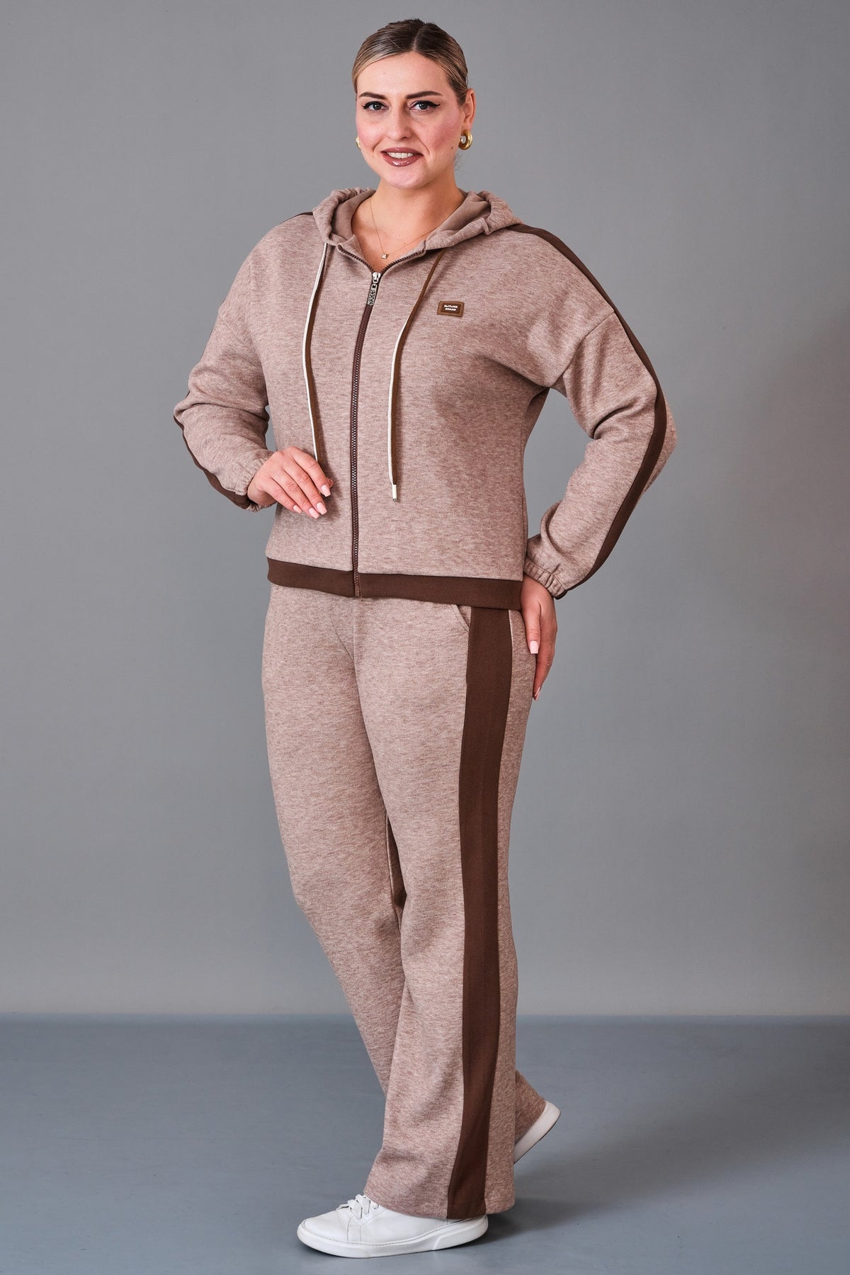 Elitline - Plus Size Suit (ELT27K7-10-4024) - 8690200230769