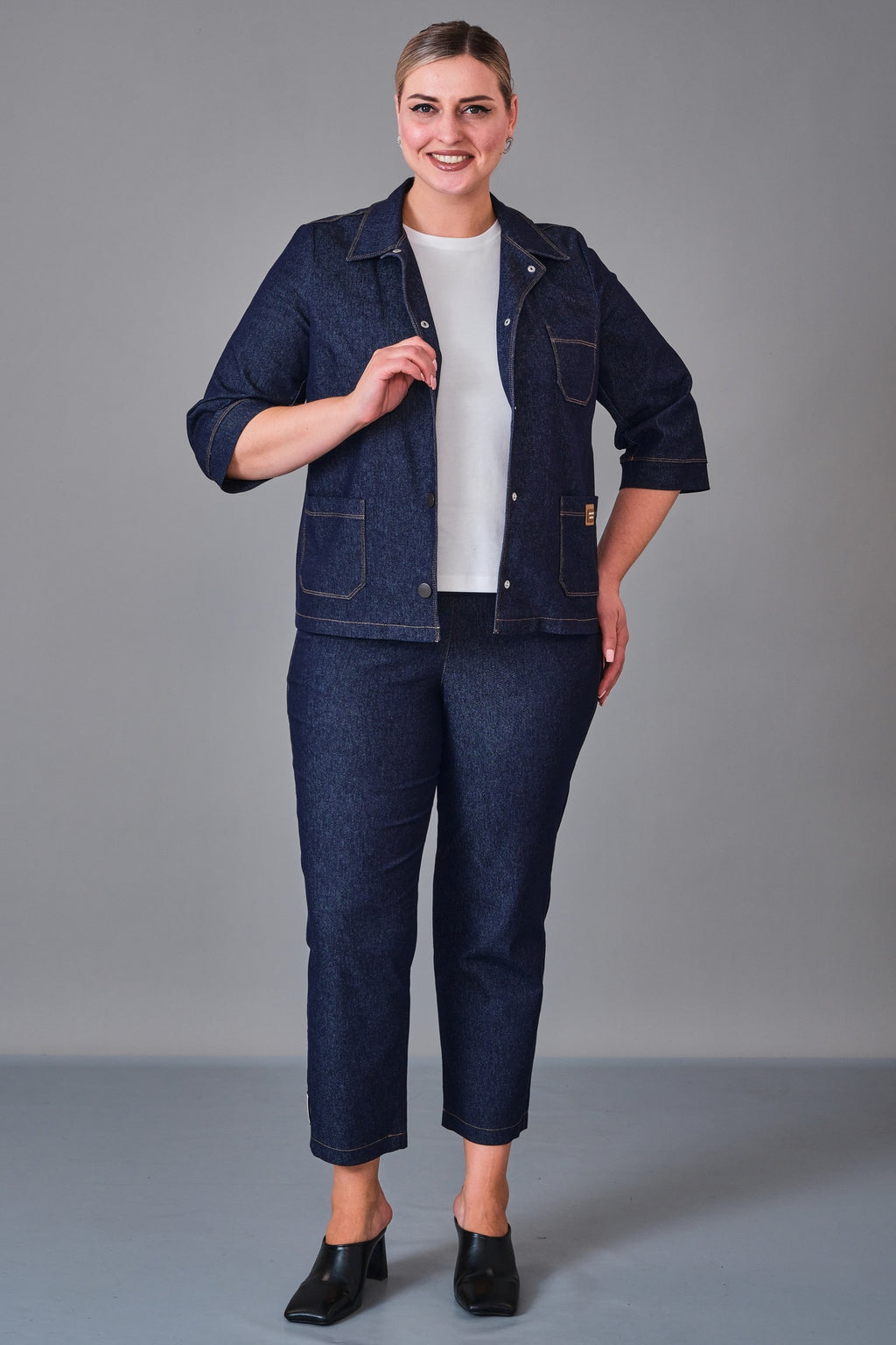 Elitline - Plus Size Suit (ELT27K7-34-4033) - 8690200230820