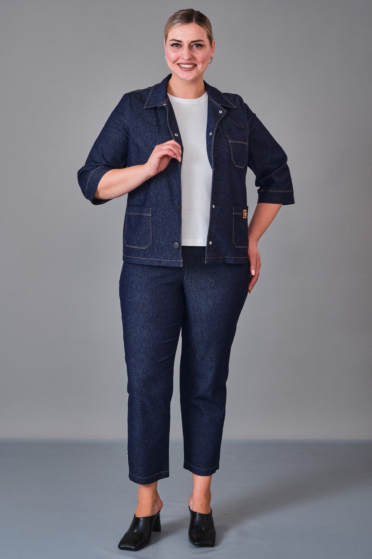 Elitline - Plus Size Suit (ELT27K7-34-4033) - 8690200230820