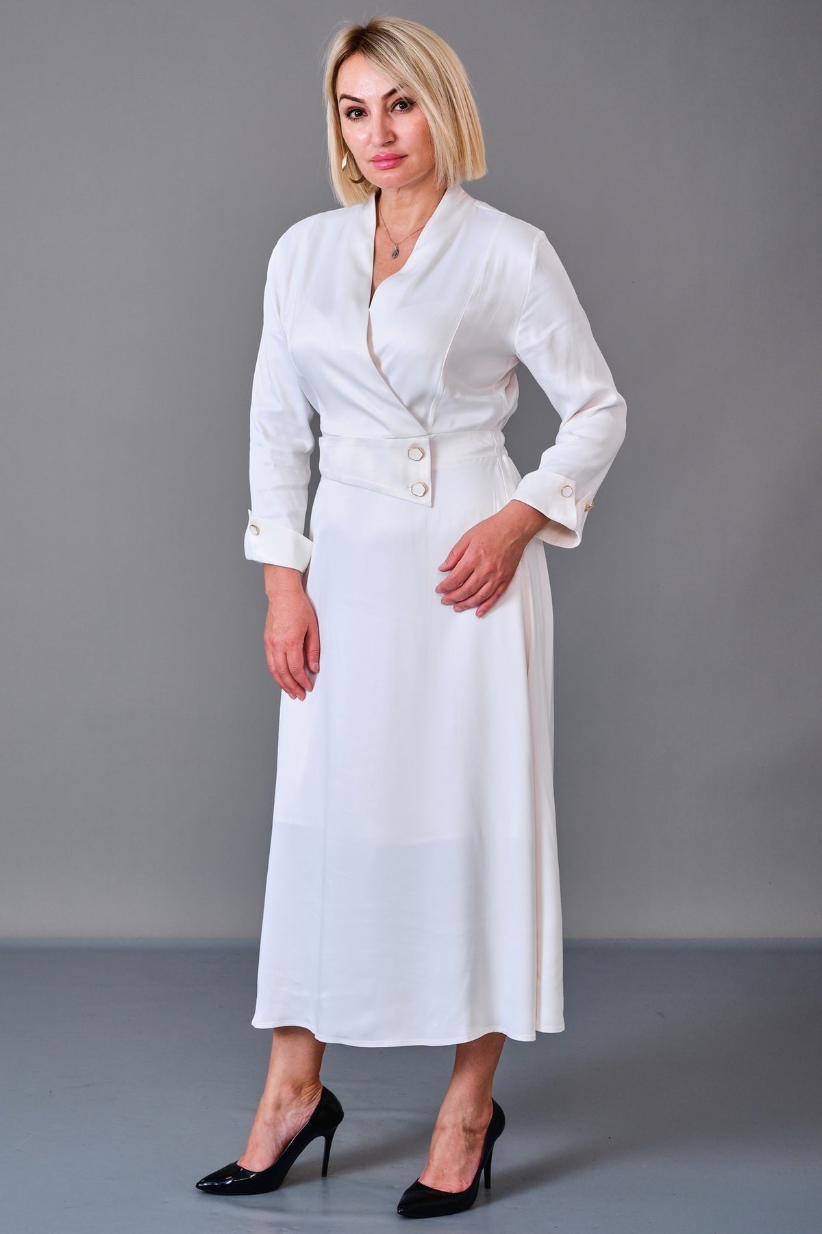 Revaro - Regular Size Dress (REV27KS-9151) - 8690200230868