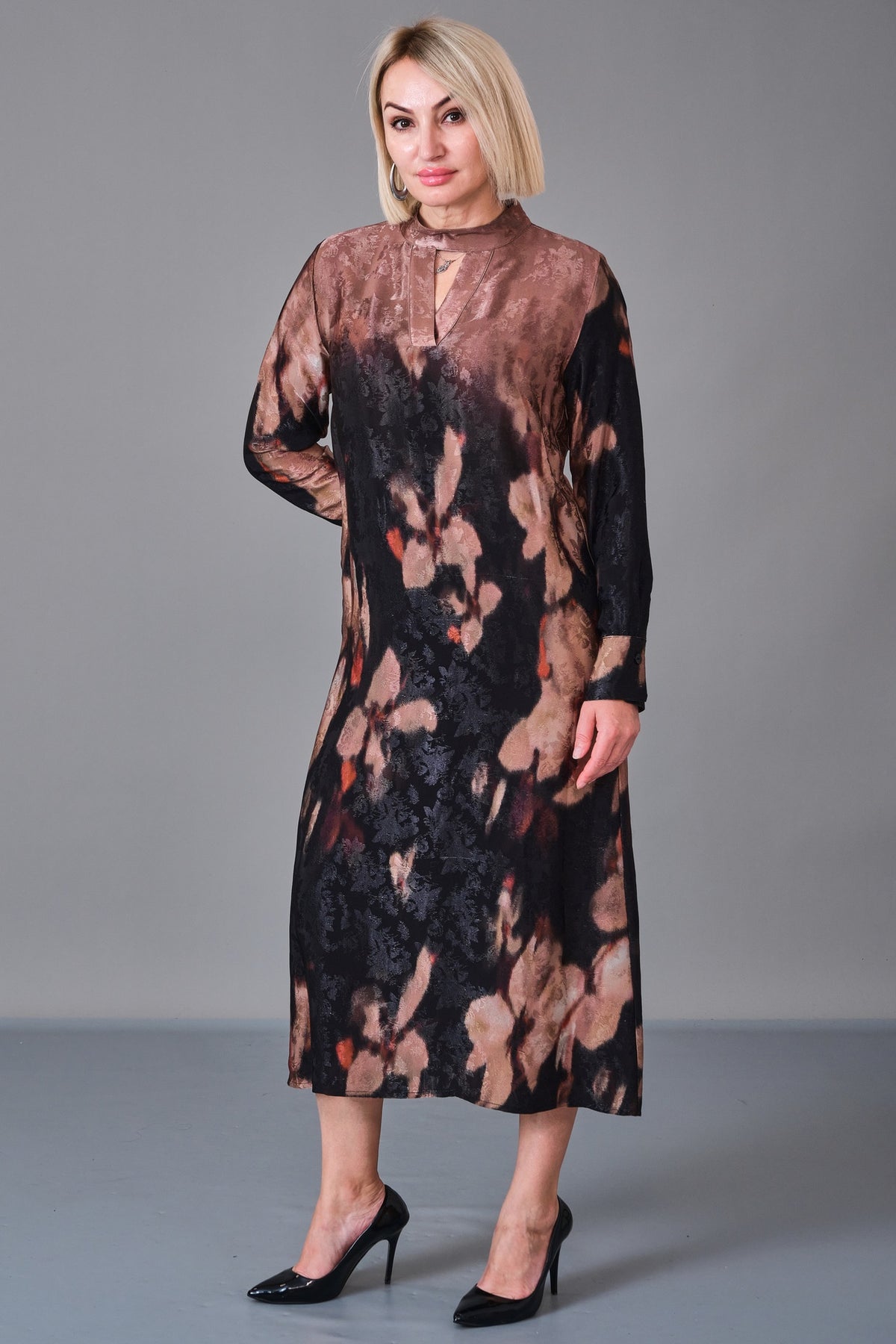 Revaro - Regular Size Dress (REV27KS-9159) - 8690200230875