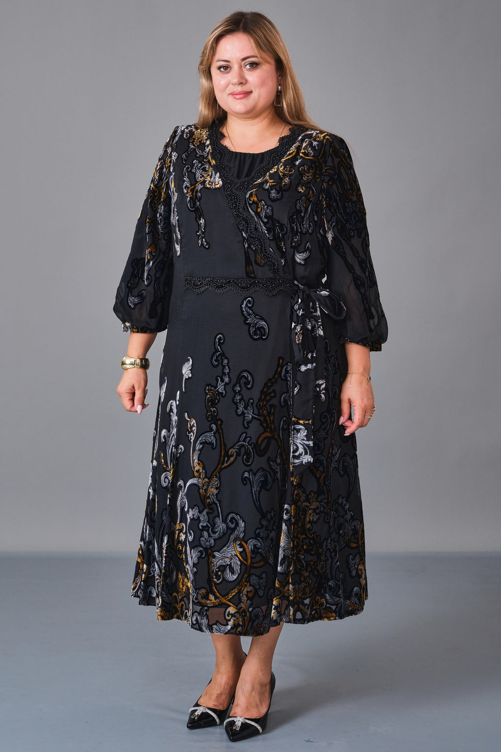 Gumanize - Plus Size Dress (GMZ2026-347-8023) - 8690200231001