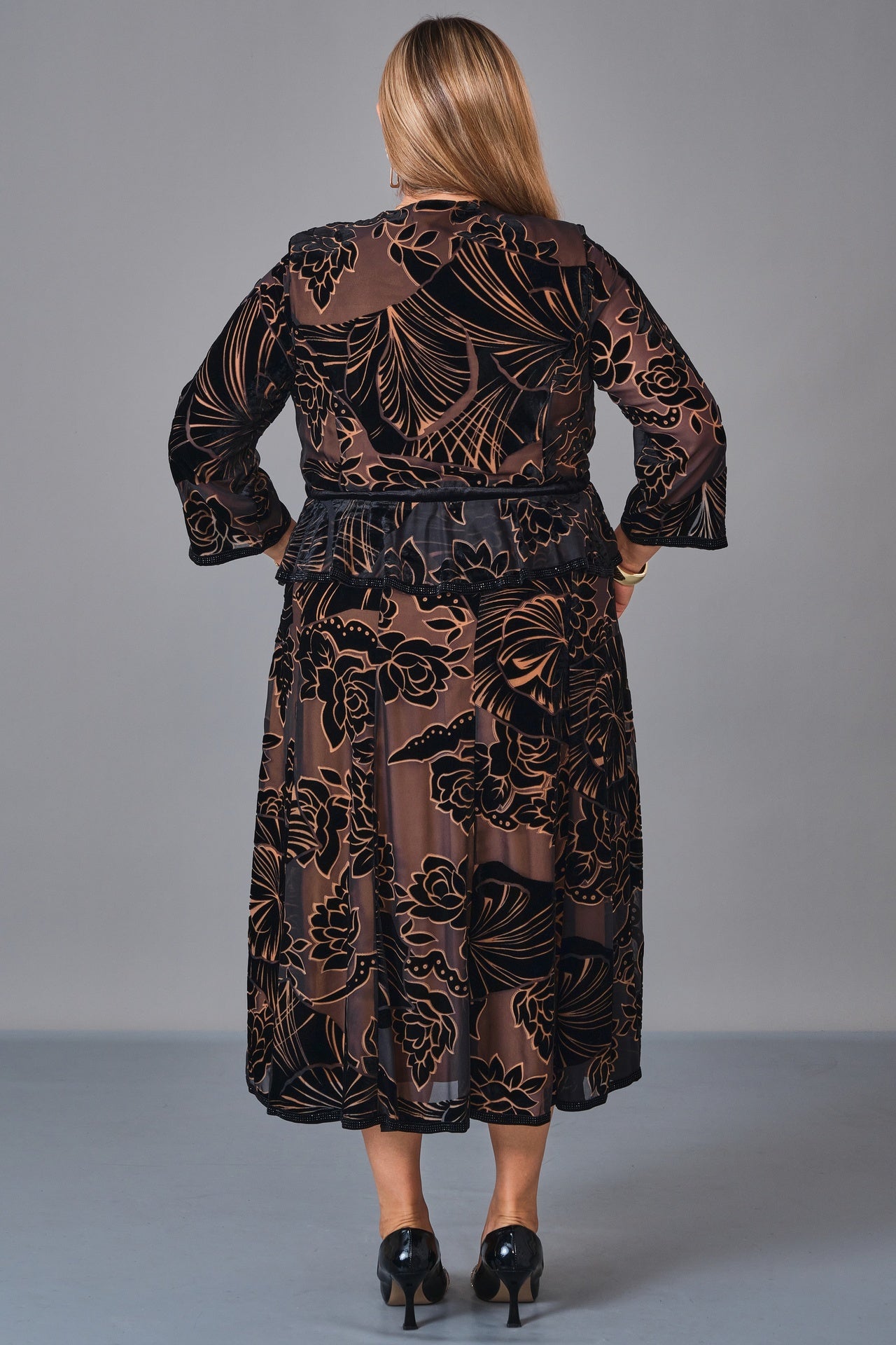 Gumanize - Extended Plus Size Dress (GMZ2026-488-8015) - 8690200231049