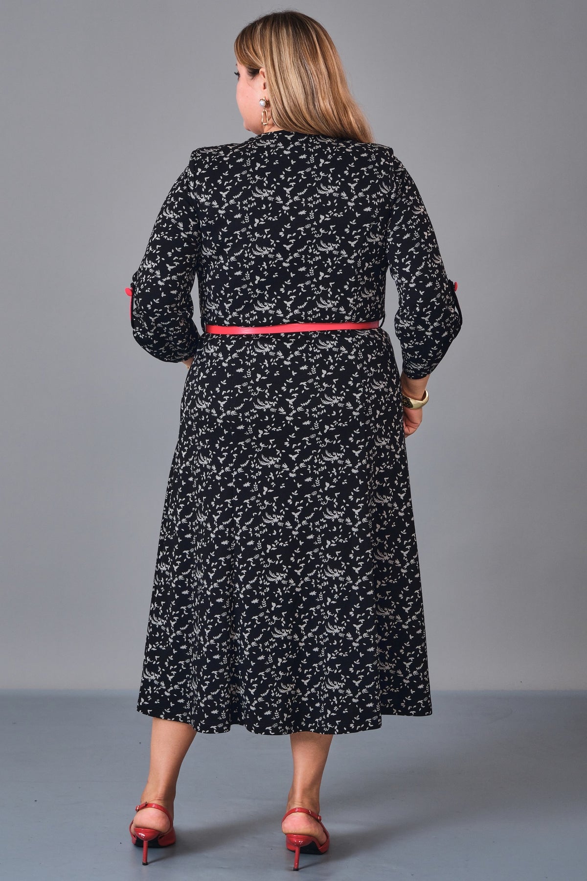 Gumanize - Plus Size Dress (GMZ2026-54-7909) - 8690200231056