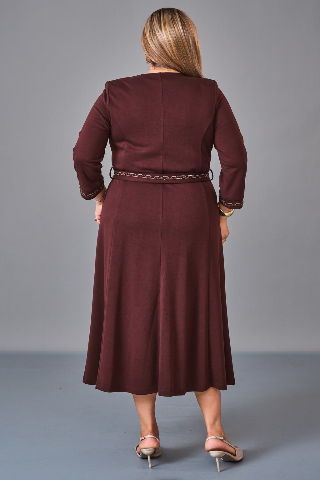 Gumanize - Plus Size Dress (GMZ2027-44-7928) - 8690200231131
