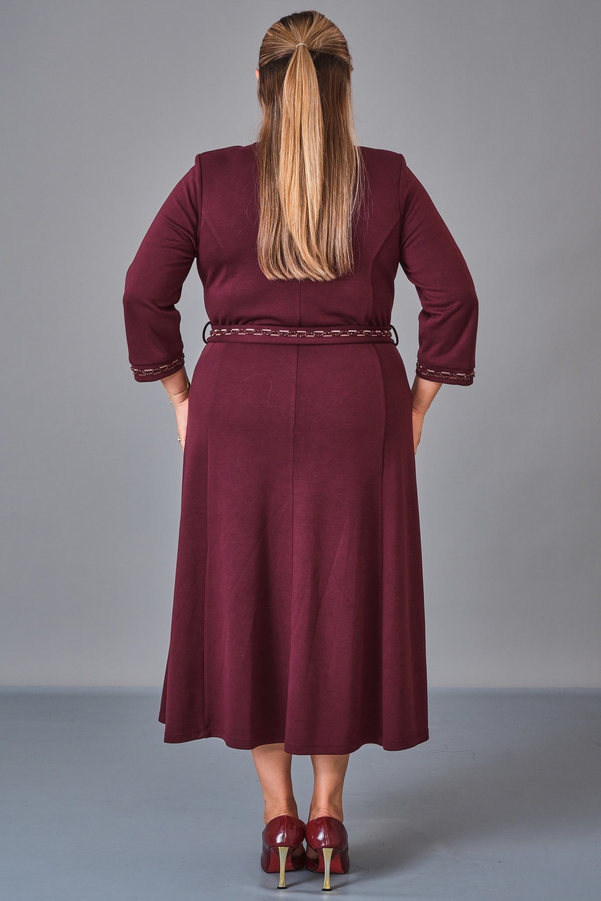 Gumanize - Extended Plus Size Dress (GMZ2027-45-7928) - 8690200231193