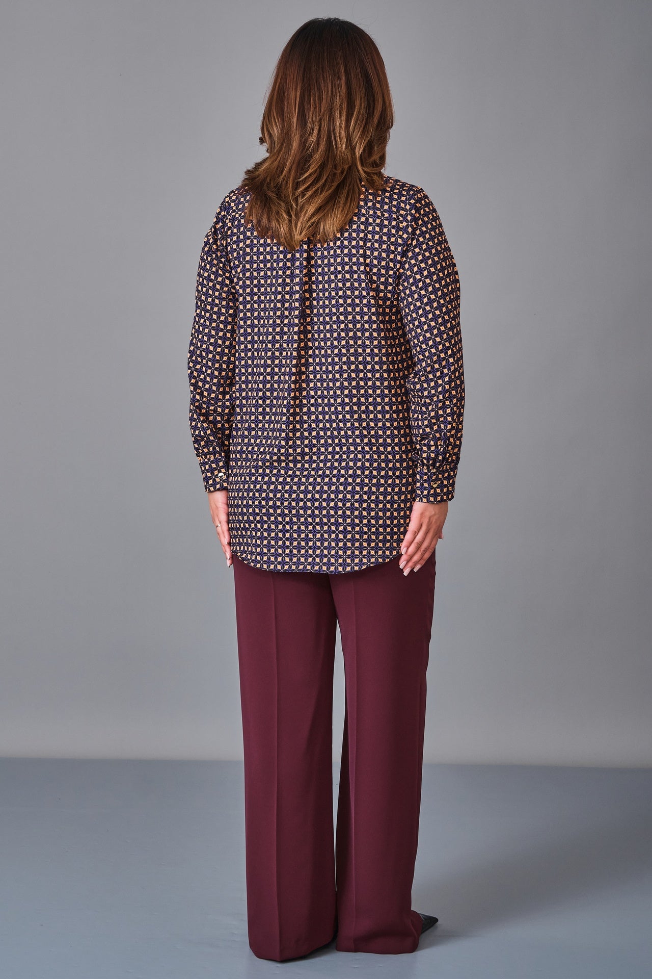 Selen - Plus Size Blouse (SLN27K560252) - 8690200231612