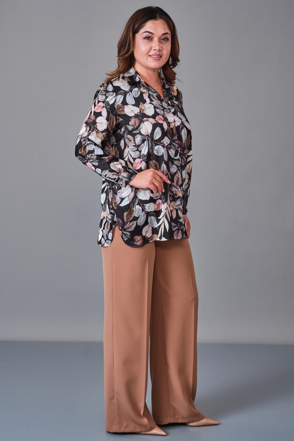 Selen - Plus Size Blouse (SLN27K060301) - 8690200231650