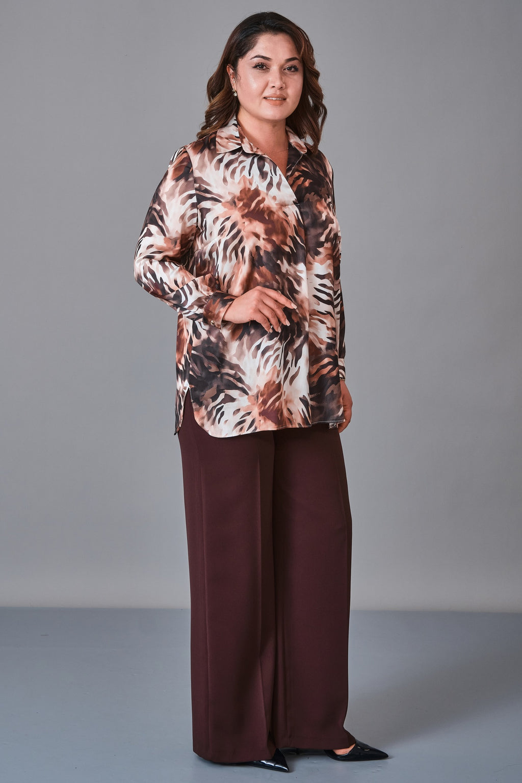 Selen - Plus Size Blouse (SLN27K060301) - 8690200231681