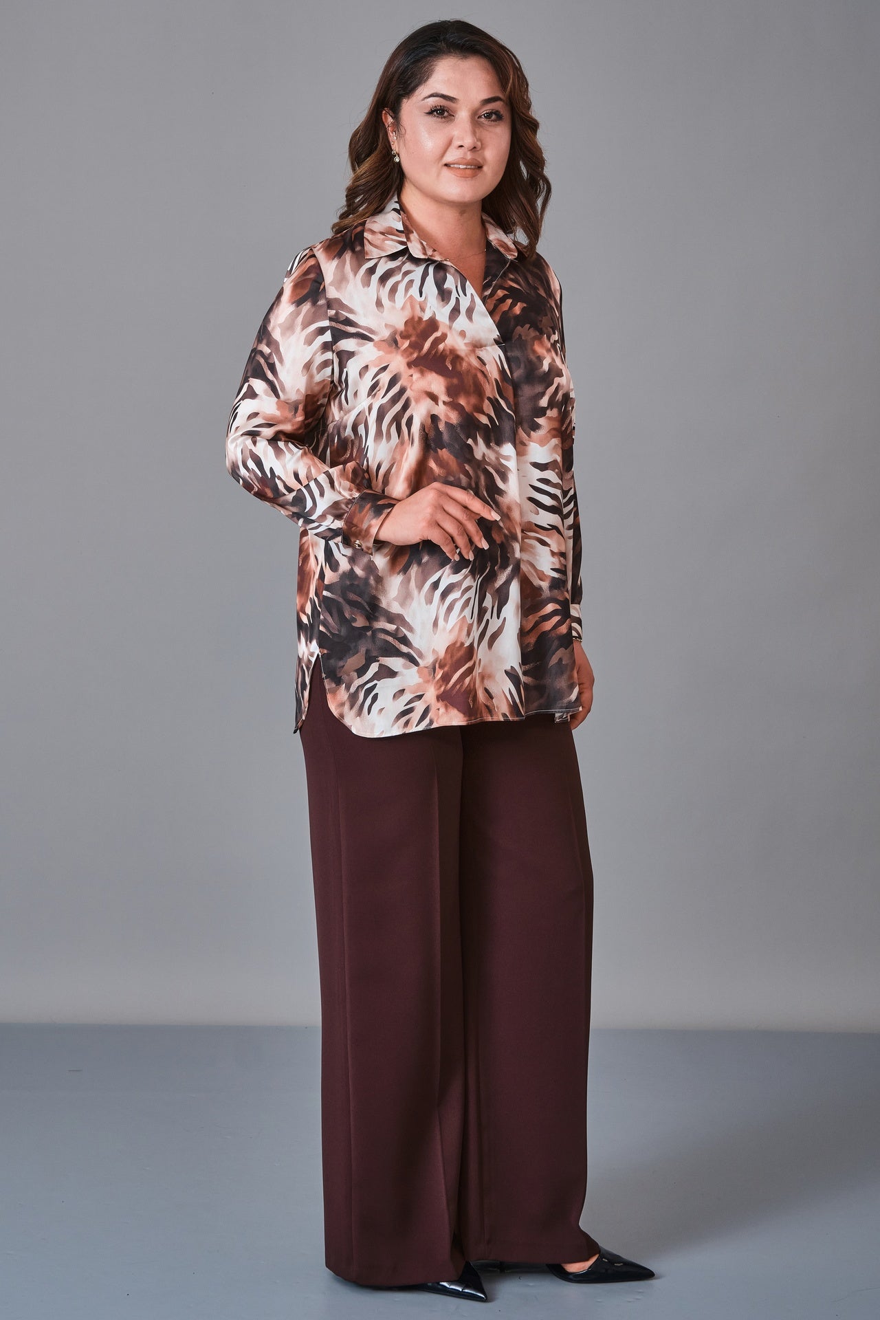 Selen - Plus Size Blouse (SLN27K060301) - 8690200231681