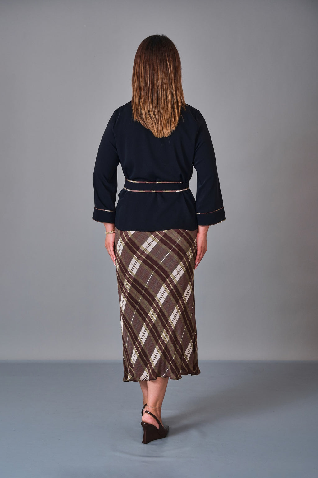 Dress Port - Plus Size Suit (DSP27K3659) - 8690200231841