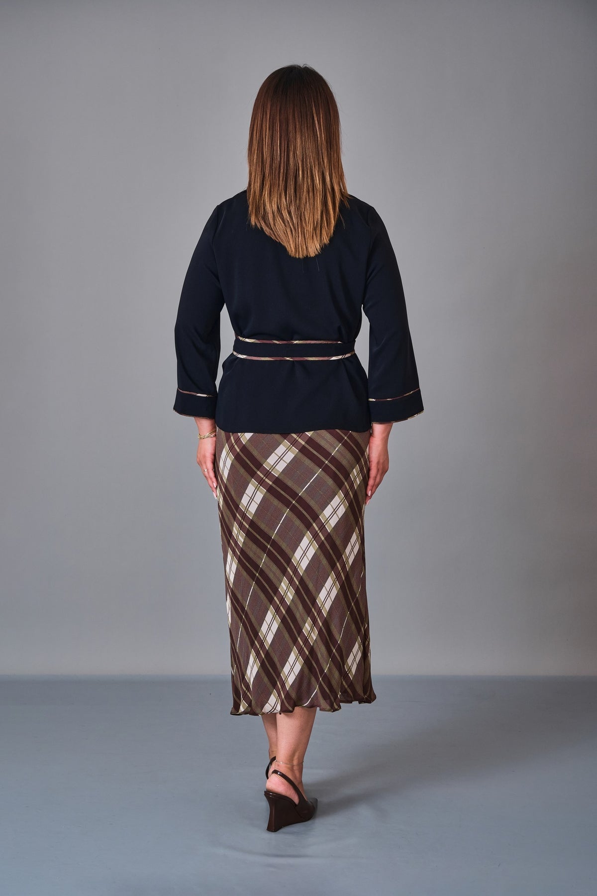 Dress Port - Plus Size Suit (DSP27K3659) - 8690200231841