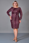 Laluce - Plus Size Dress (L2.K27.ELB.2E599) - 8690200231872
