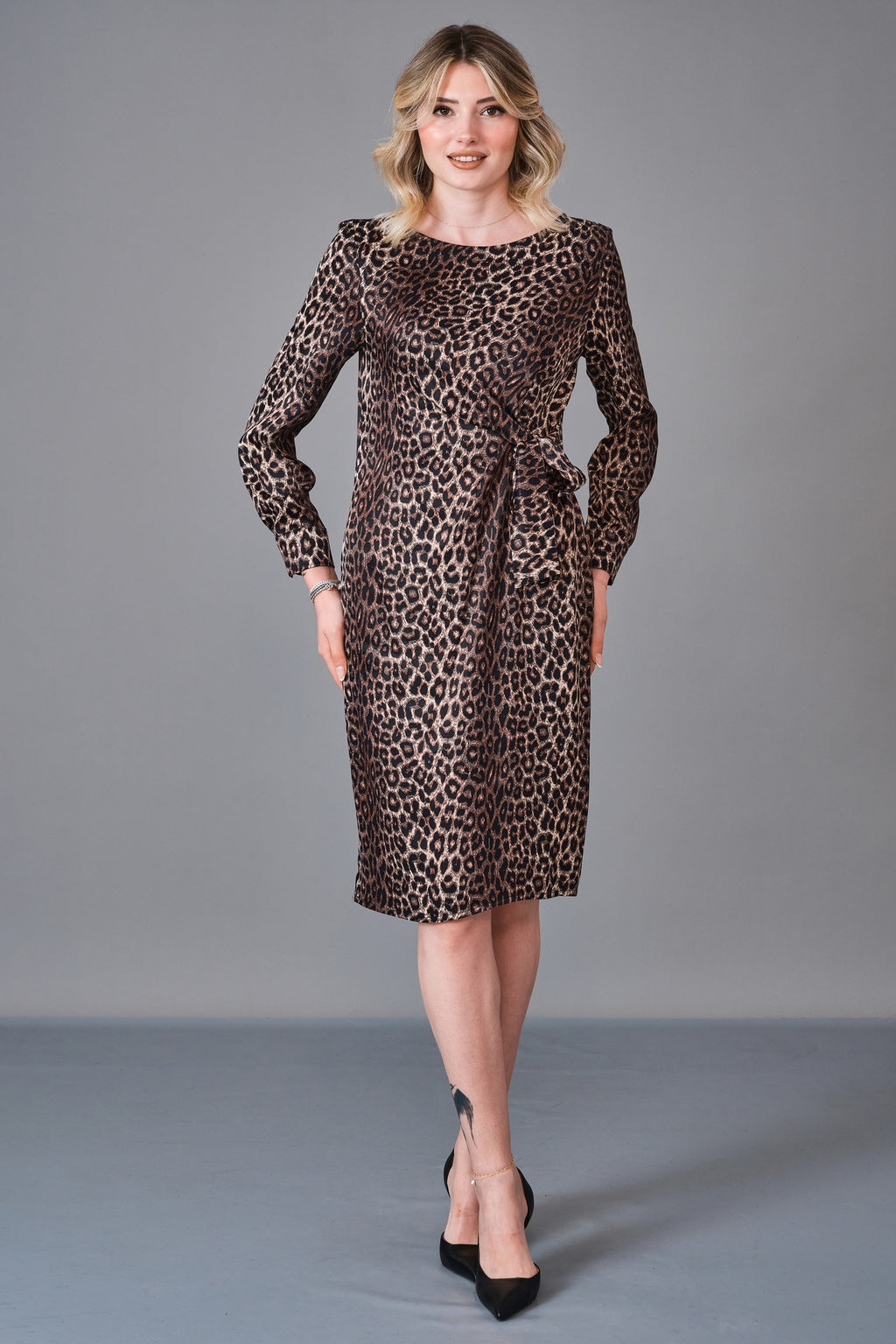 Laluce - Regular Size Dress (LL.K27.ELB.LE599) - 8690200231896