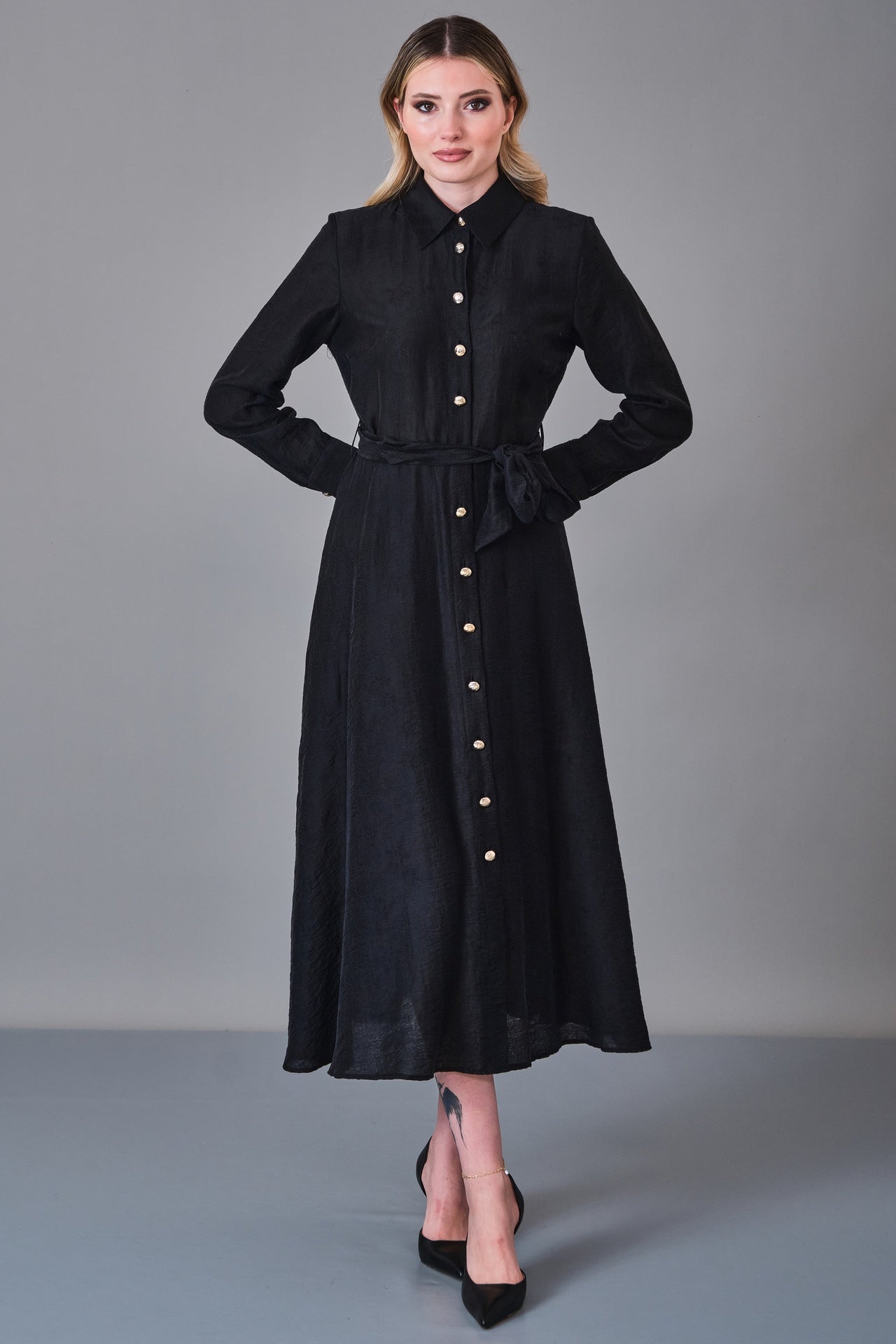 Laluce - Regular Size Dress (LL.K27.ELB.LE674) - 8690200231919