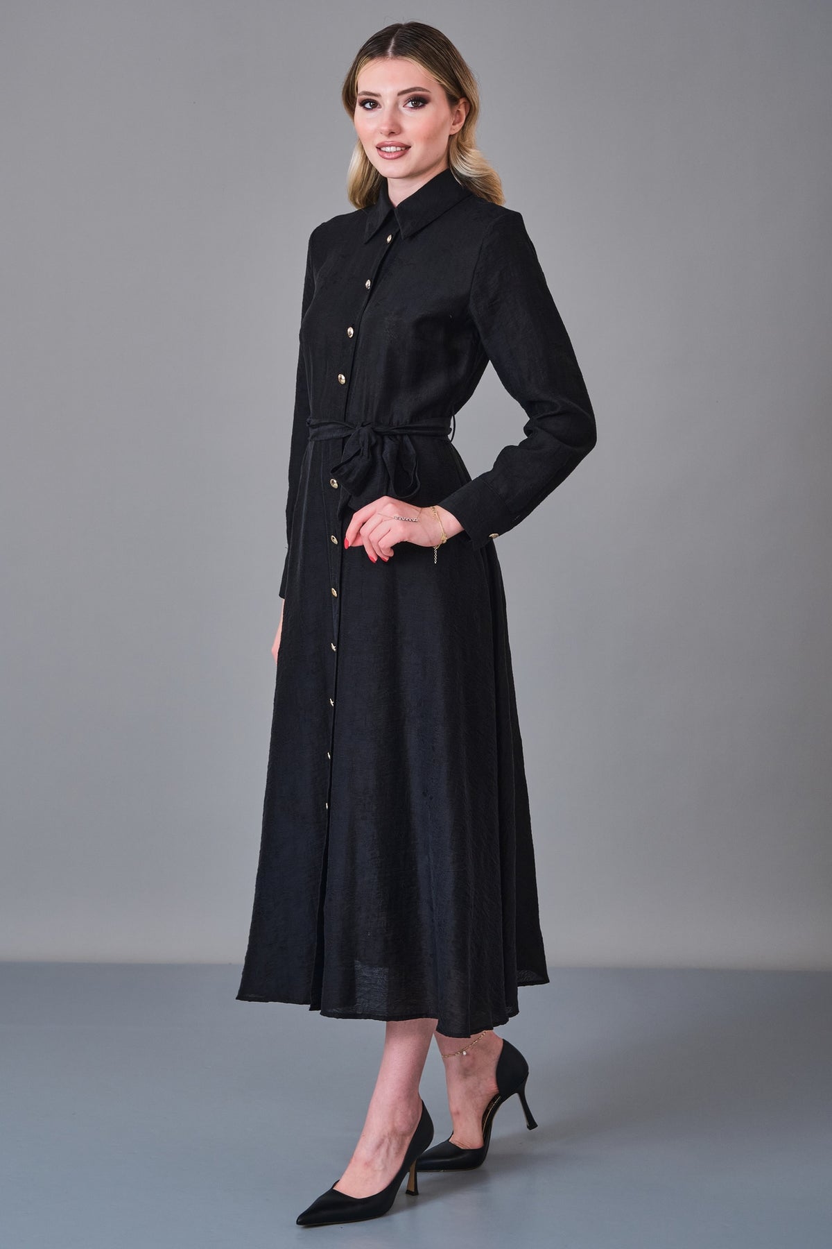 Laluce - Regular Size Dress (LL.K27.ELB.LE674) - 8690200231919
