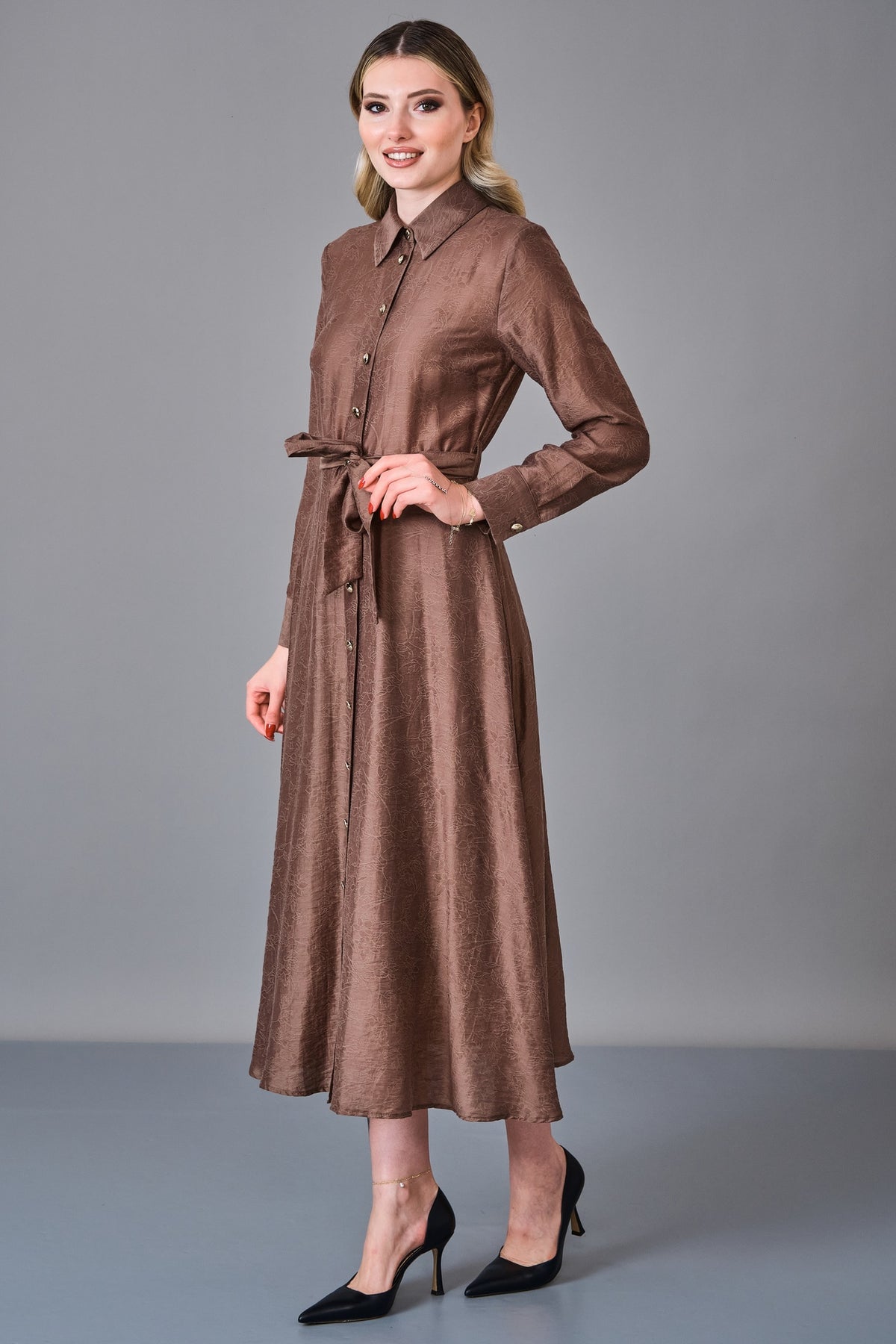 Laluce - Regular Size Dress (LL.K27.ELB.LE674) - 8690200231926