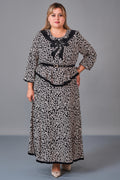 Gumanize - Plus Size Dress (GMZ2027-195-7933) - 8690200231957