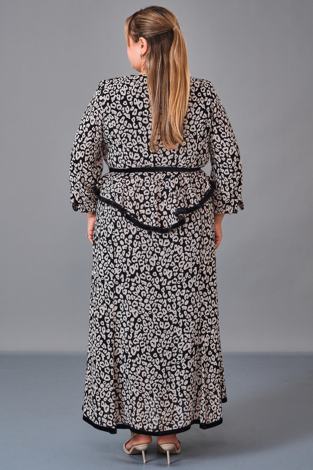 Gumanize - Plus Size Dress (GMZ2027-195-7933) - 8690200231957