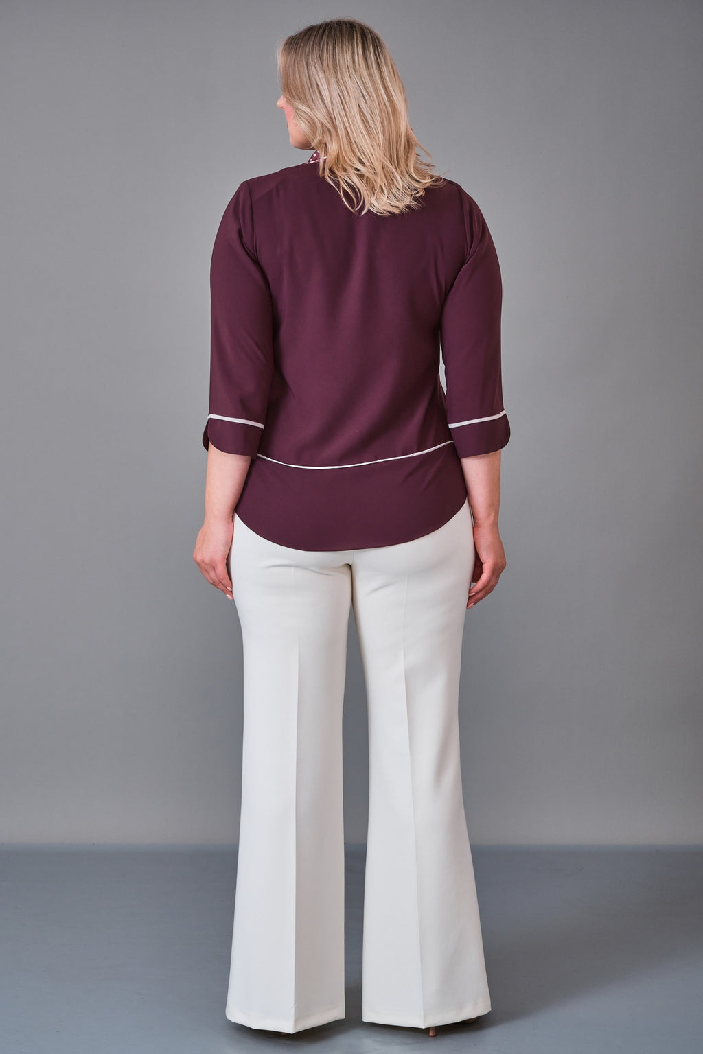 Kifayet - Plus Size Blouse (KFT27K18705-20) - 8690200231971