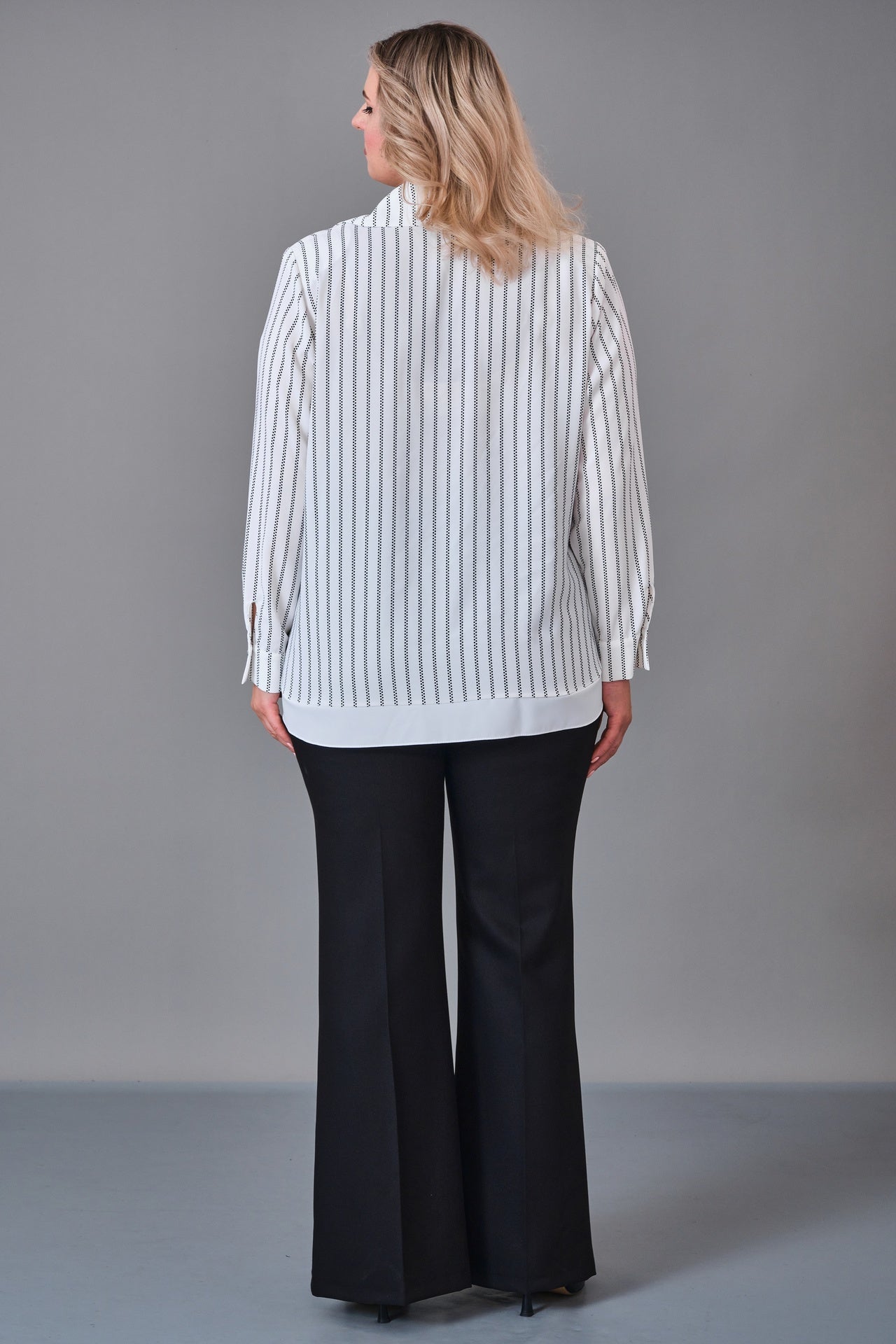 Kifayet - Extended Plus Size Shirt (KFT27K23530-20) - 8690200231988