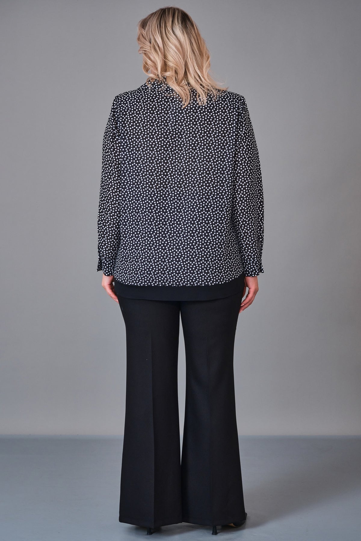 Kifayet - Extended Plus Size Shirt (KFT27K23530-20) - 8690200231995