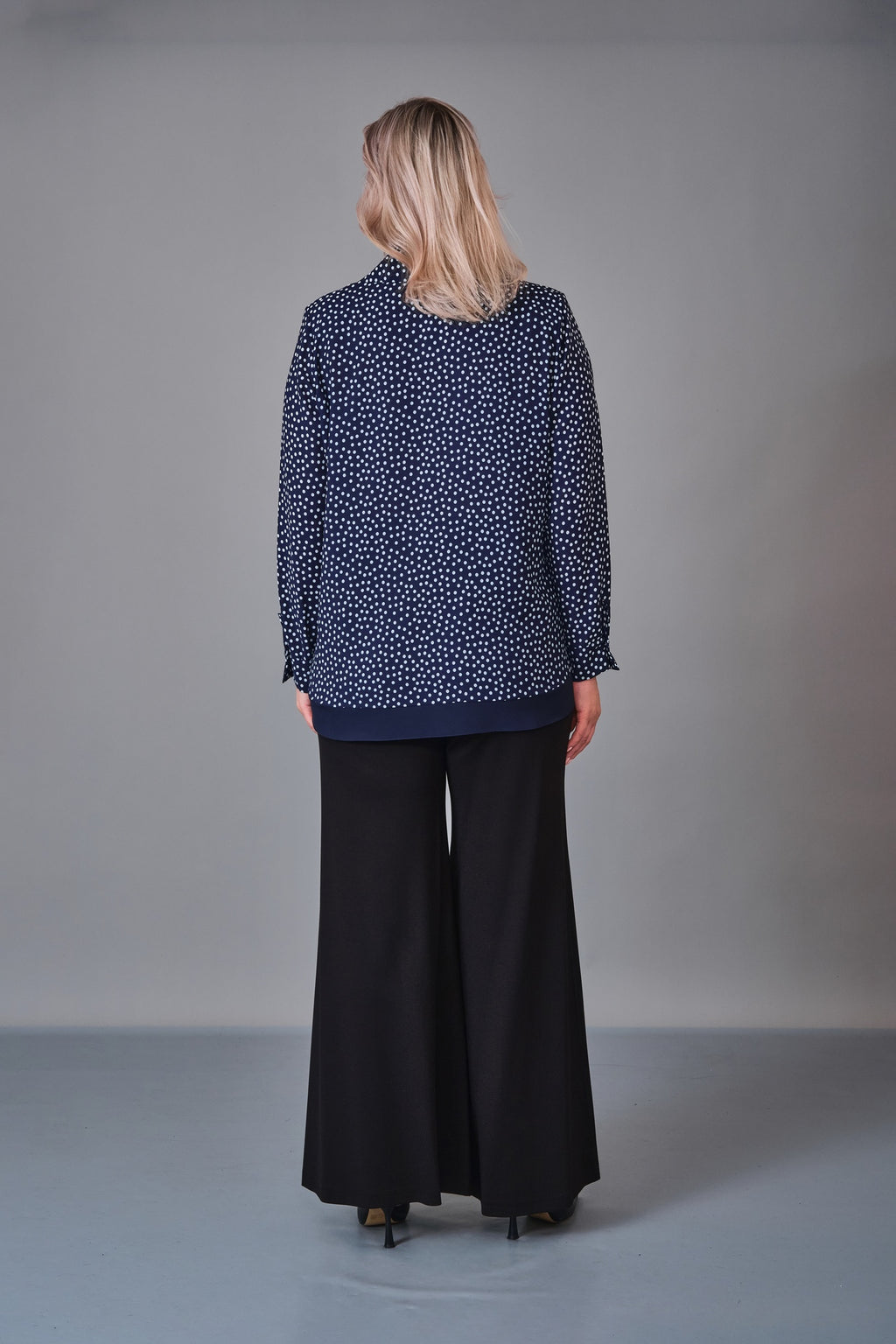 Kifayet - Extended Plus Size Shirt (KFT27K23530-20) - 8690200232015