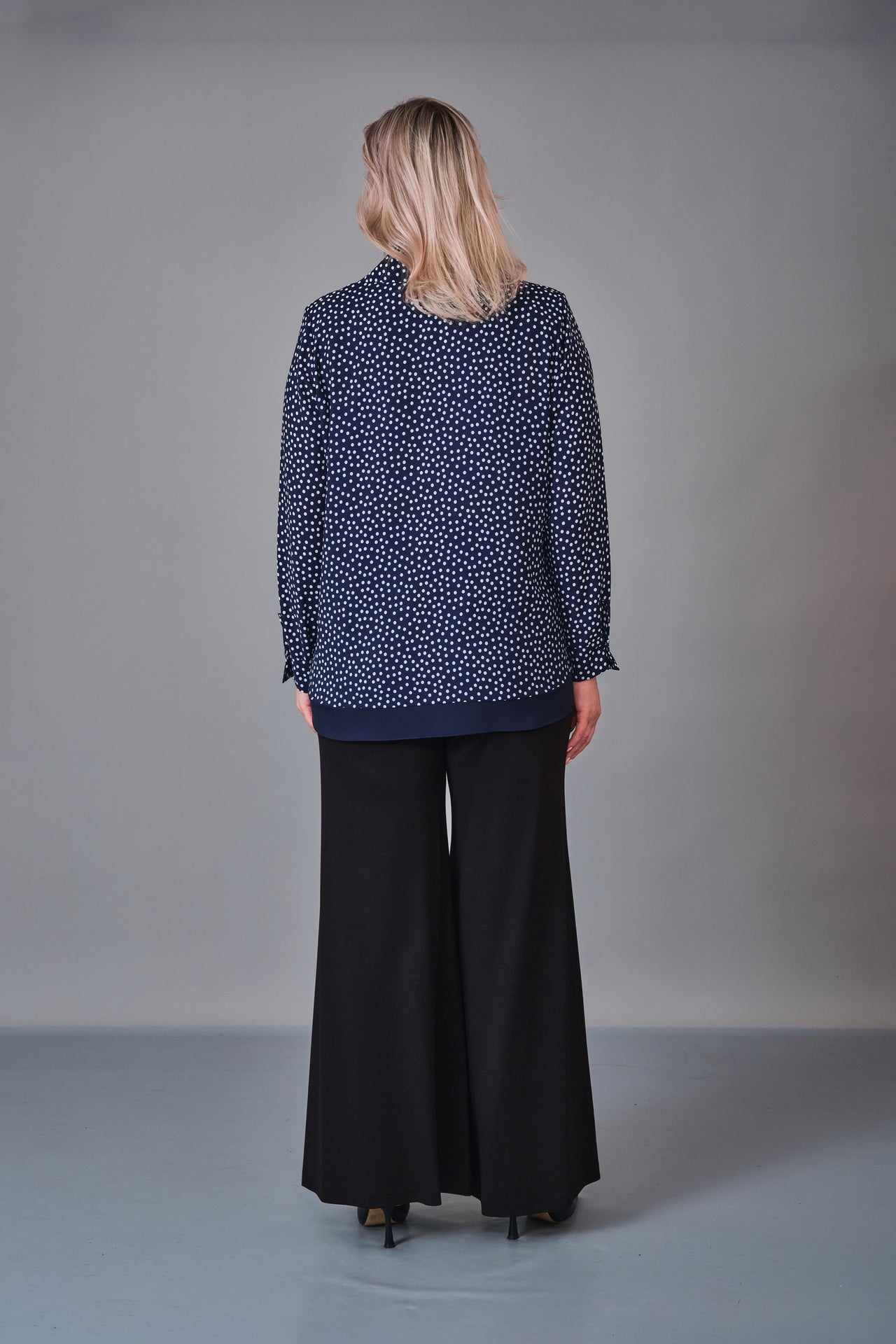 Kifayet - Extended Plus Size Shirt (KFT27K23530-20) - 8690200232015