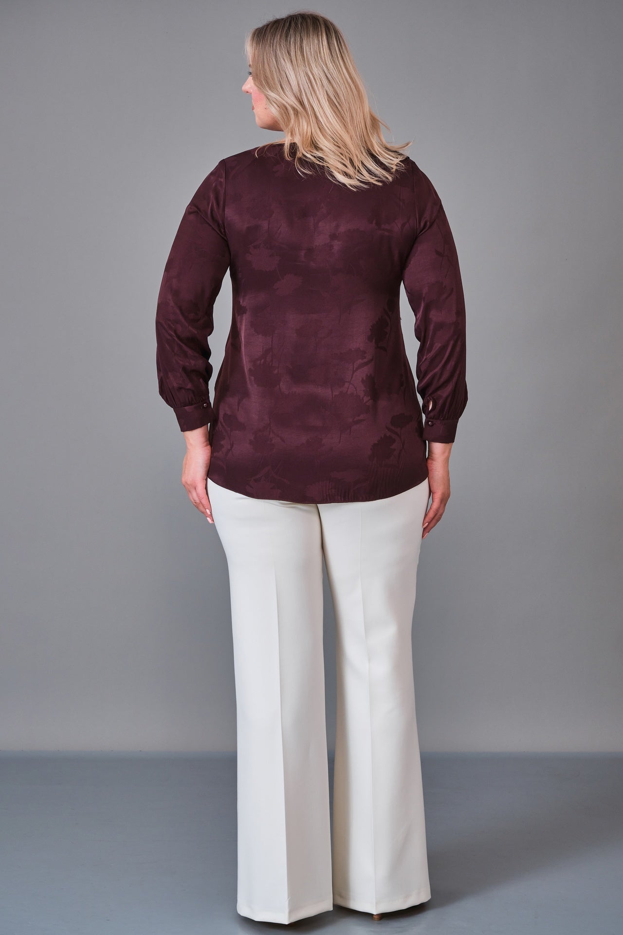Kifayet - Plus Size Blouse (KFT27K18801) - 8690200232060